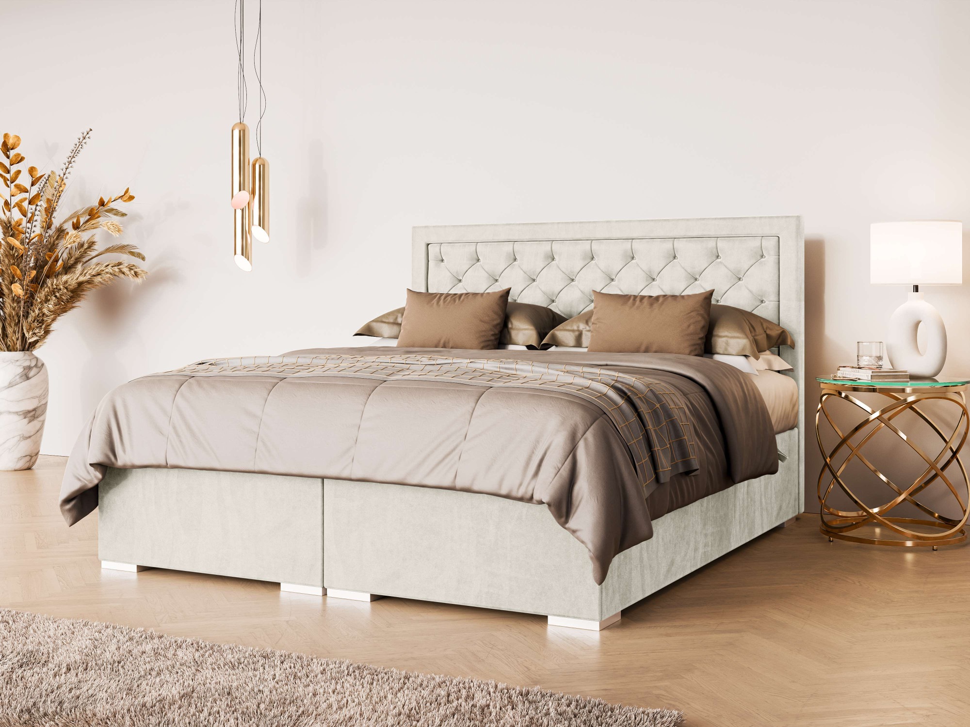 Home affaire Polsterbett »SACY mit Matratze und Topper, in 2 Breiten (160 u günstig online kaufen