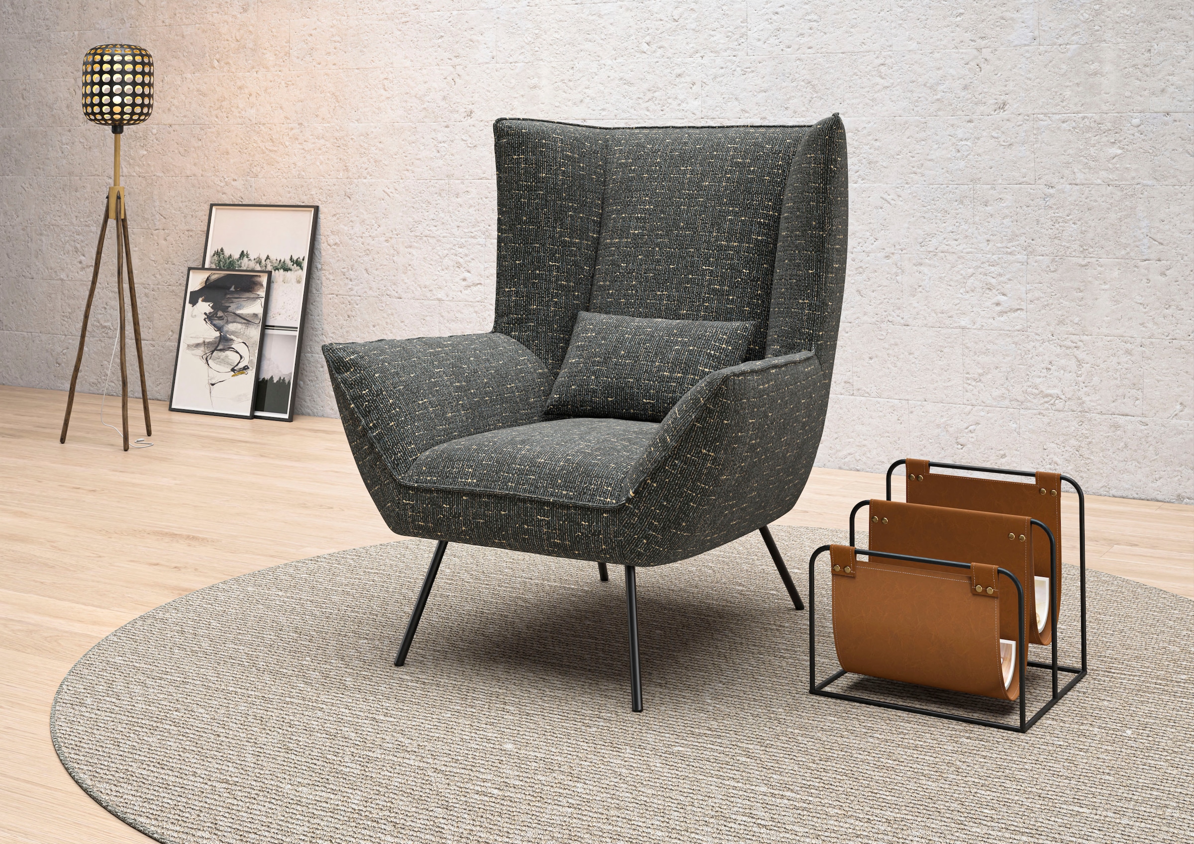 Home affaire Sessel »Kilrea Relaxsessel, Ohrensessel« Extra hohe Rückenlehn günstig online kaufen