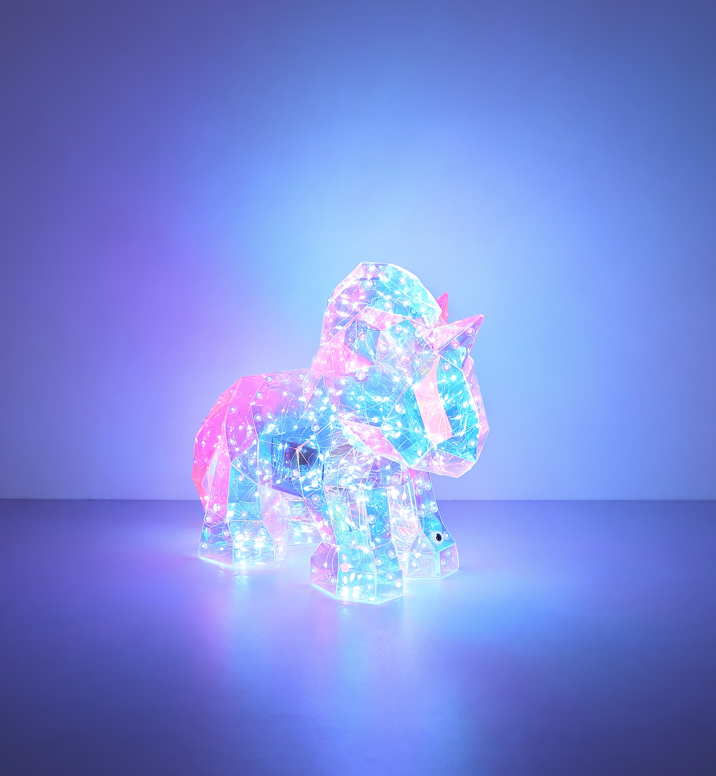 GLOBO LIGHTING Tischleuchte »BRONDAR« LED-Modul 1 Stk. Kaltweiß Tischlampe Nachttischlampe Deko-Tischleuchte Schlafzimmer