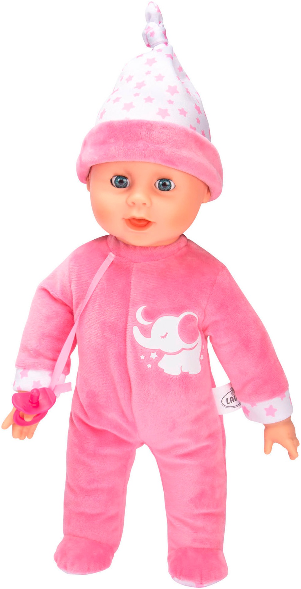 SIMBA Babypuppe »Laura Schlummerzeit«, mit Soundeffekt und realistische Atembewegungen