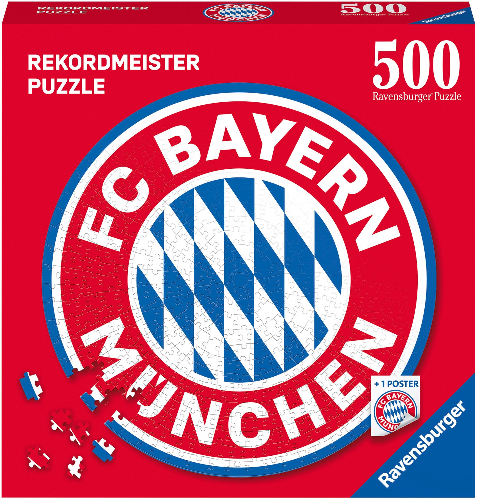 Ravensburger Puzzle »FC Bayern Logo«, Made in Europe; FSC® - schützt Wald - weltweit