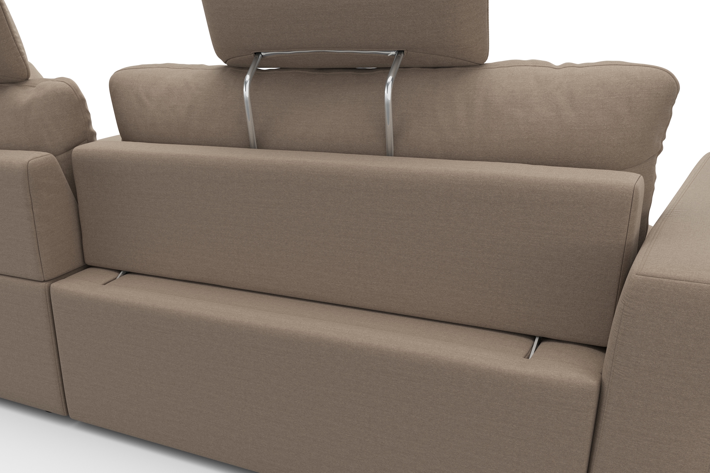 sit&more Ecksofa »Cadabra L-Form«, Breite 243 cm, inklusive Sitztiefenverstellung