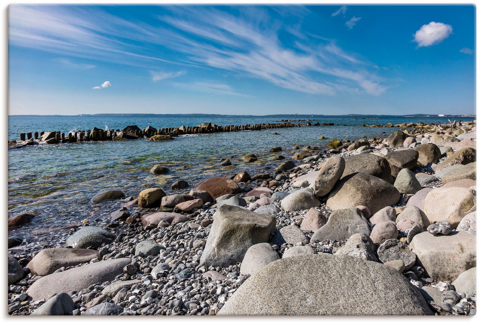 Artland Wandbild »Ostseeküste auf der Insel Rügen«, Küste, (1 St.), als Alu günstig online kaufen