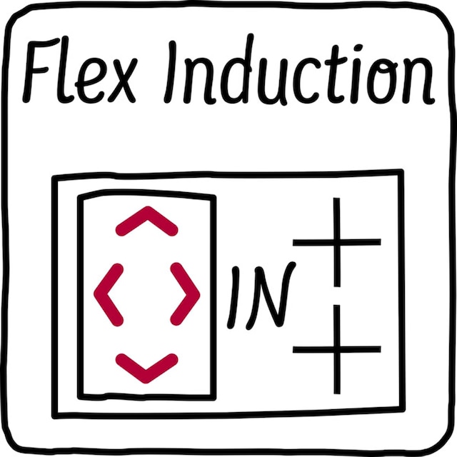 NEFF Flex-Induktions-Herd-Set »EDX456I«, N 30, EDX456I, mit Teleskopauszug  nachrüstbar, EasyClean online bestellen