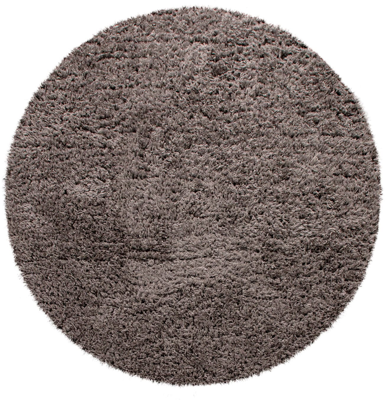 Paco Home Hochflor-Teppich »Milano 861«, rund, 74 mm Höhe, Uni Farben, Flokati-Optik, weich und kuschelig