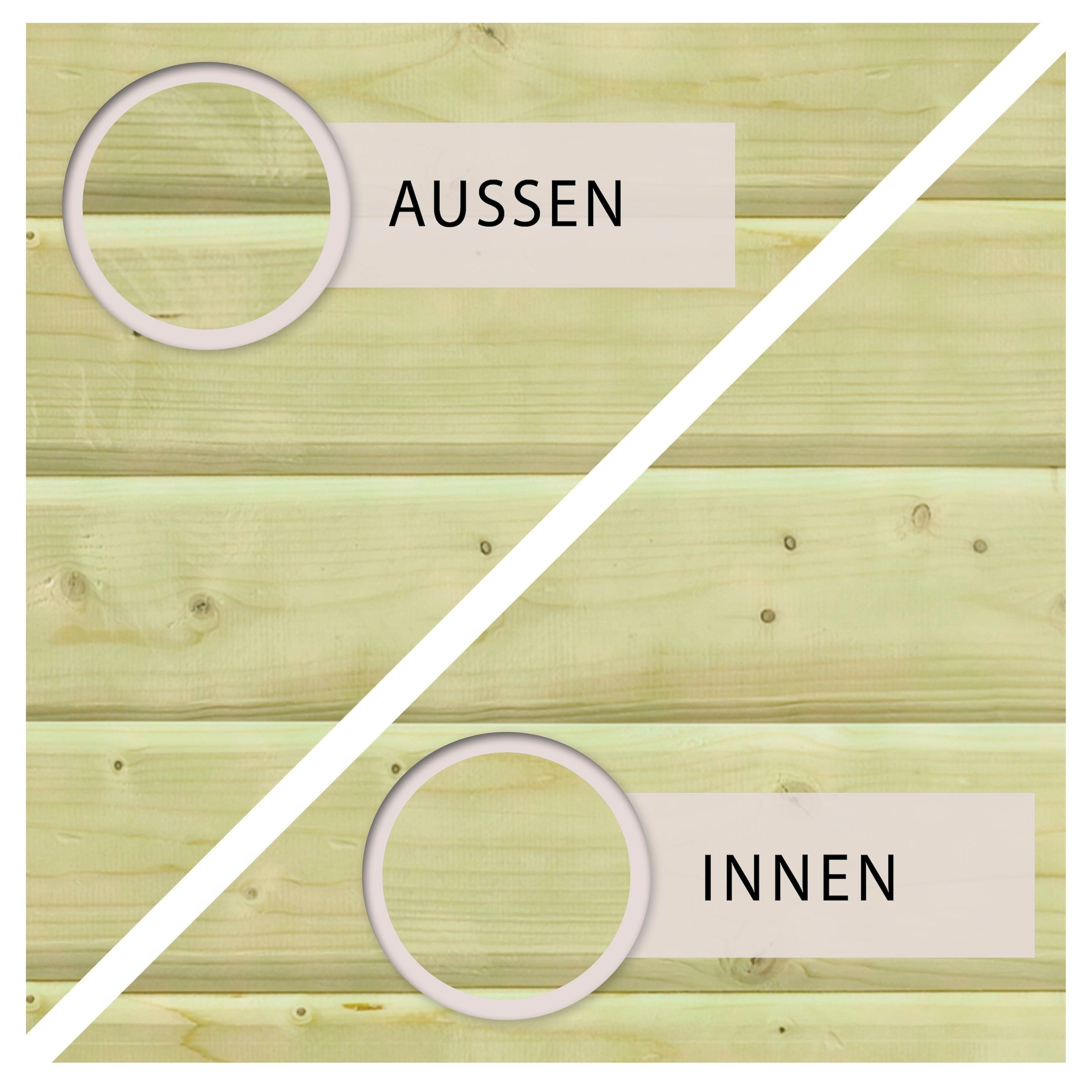 Karibu Rechteckpool »Malta A« BxLxH: 672x353x124cm, mit Sonnenterrasse