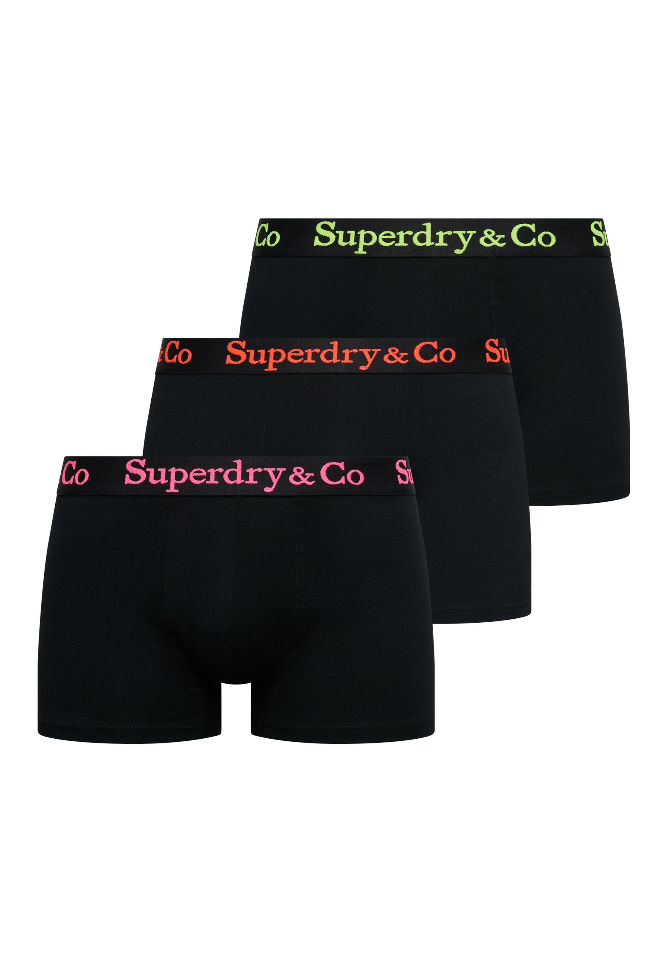 Superdry Boxershorts »SDRY & CO TRUNK TRIPLE PACK« Packung, 3 Stk. Baumwollmischung, slim fit