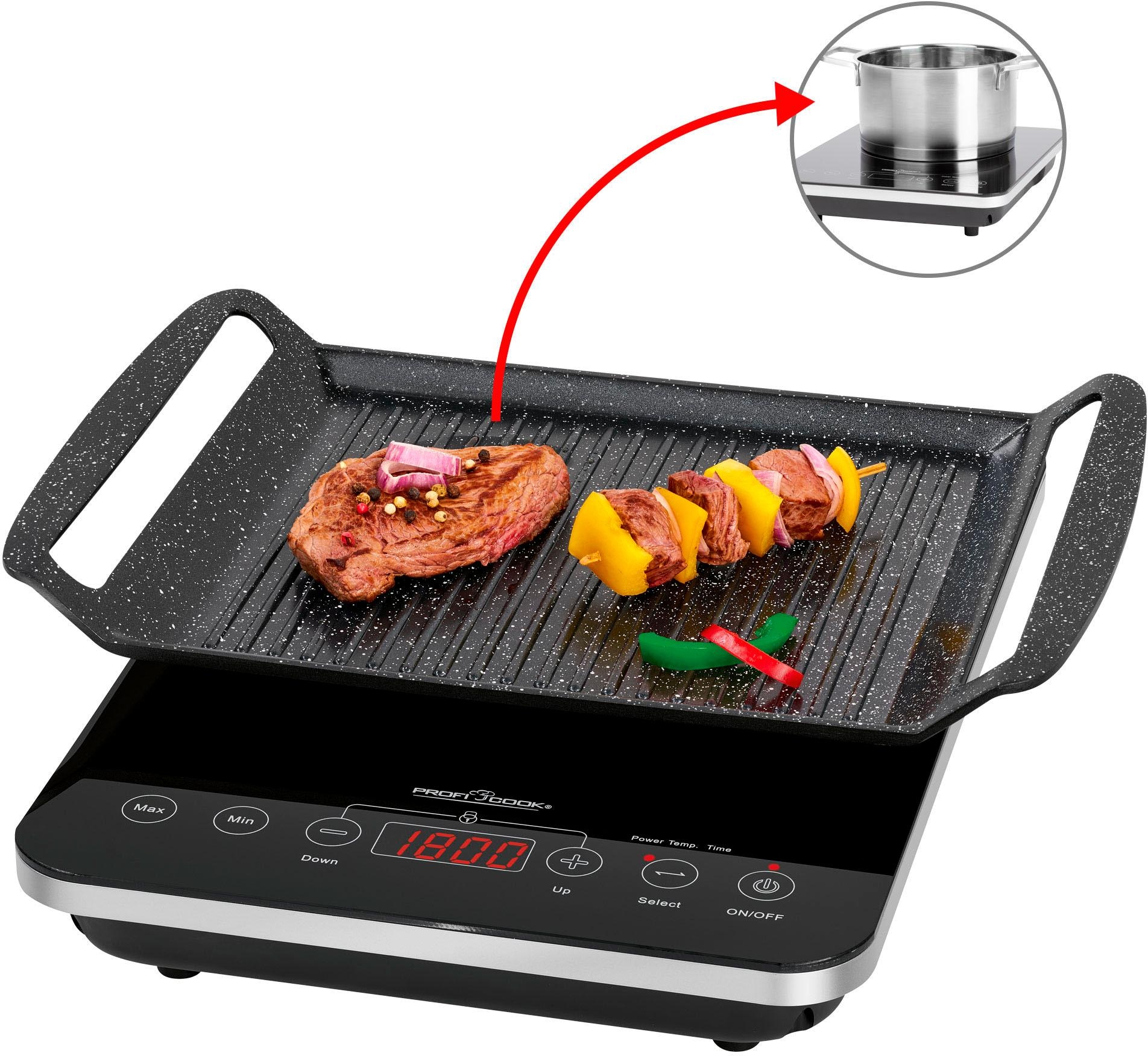 2. Bild von ProfiCook Tischgrill »PC-ITG 1130«, 2000 W