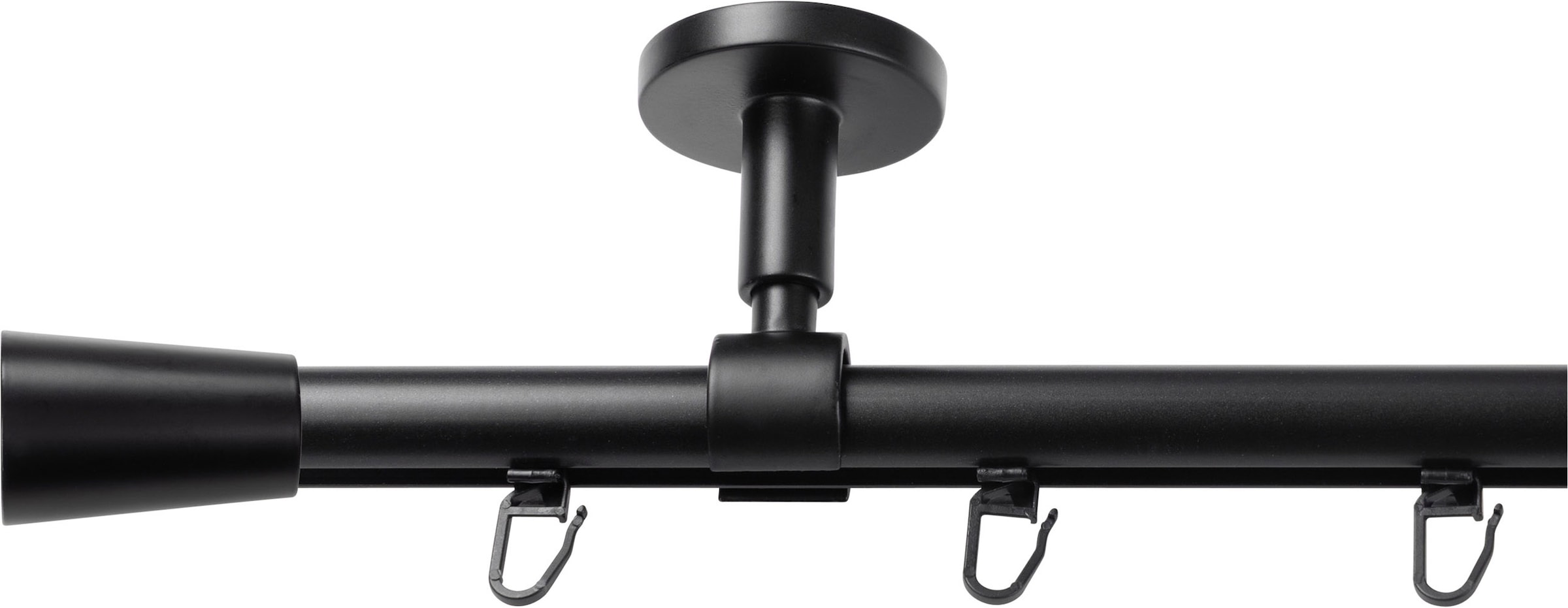 SN DECO GROUP Gardinenstange »Gardinenstange Innenlauf Nizza Ø 19 mm, 1-läufig, Fixmaß, verschraubt« Ø 19 mm Fixmaß;kürzbar