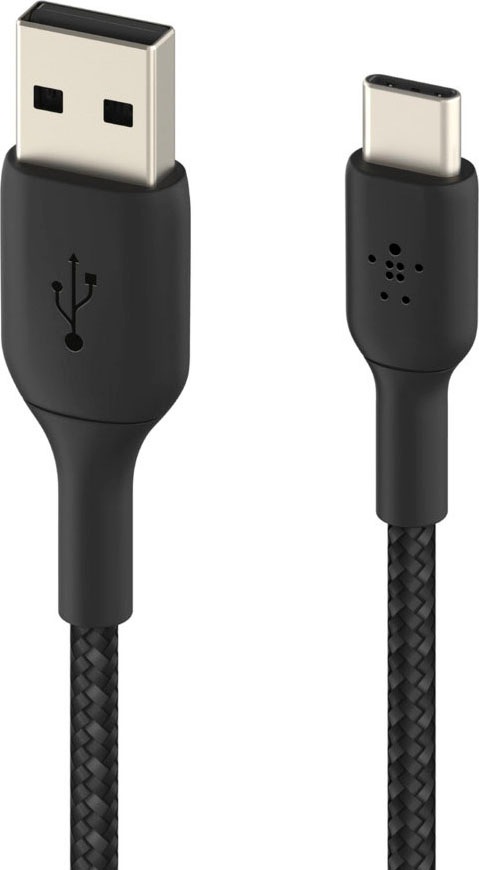 Belkin Smartphone-Kabel »USB-C/USB-A Kabel ummantelt, 1m«, USB Typ A-USB-C, 100 cm