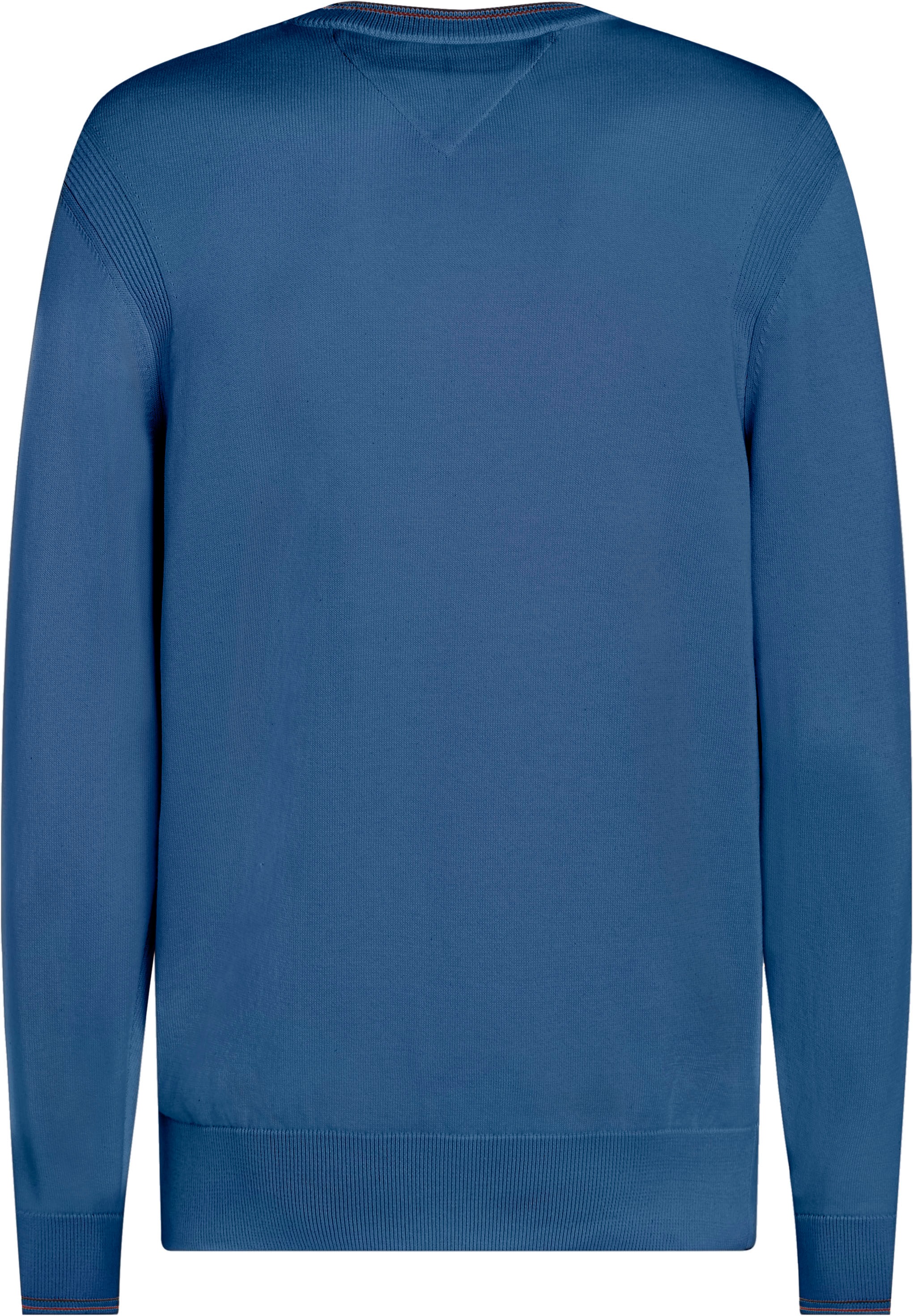 Tommy Hilfiger Rundhalspullover »RWB COTTON CREW NECK«, farbliche Akzente in Tommy Farben