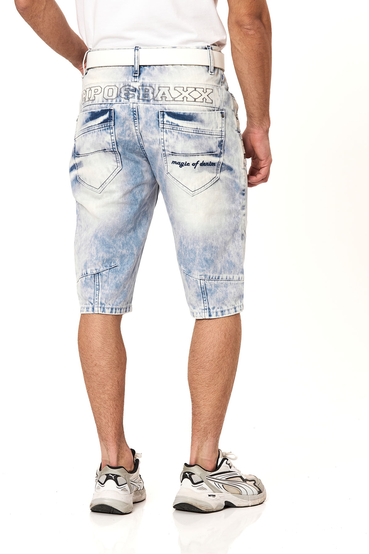 Cipo & Baxx Jeansbermudas Baumwolle, regular fit