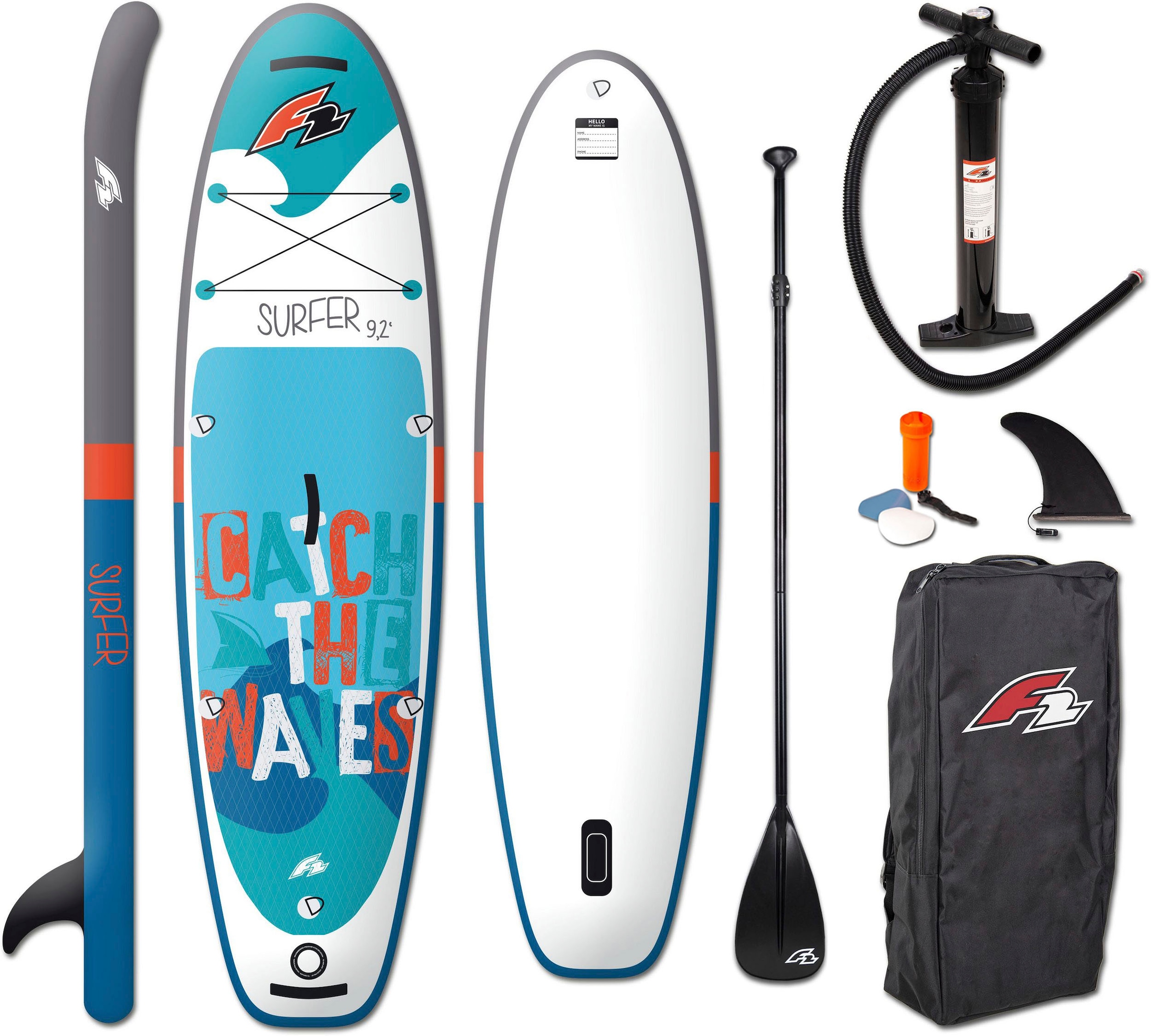 SUP-Board »Surfer Kid«, (mit Paddel, Pumpe und Transportrucksack), Stand Up Paddling