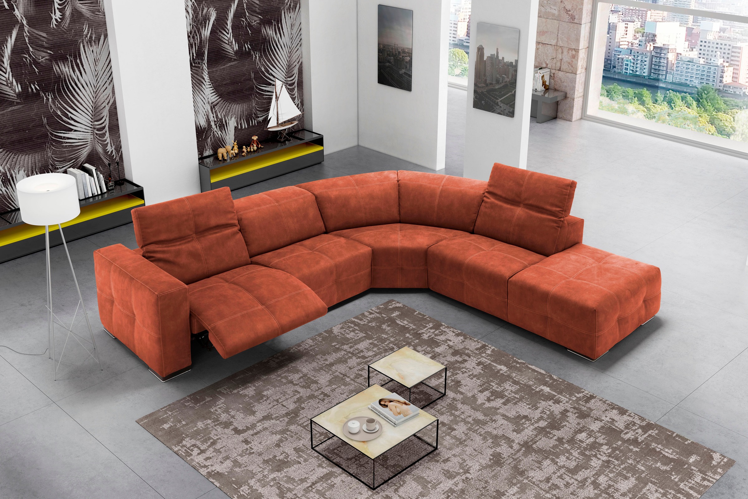 Egoitaliano Ecksofa »Sauvanne, Designsofa der Extraklasse, elegant und bequ günstig online kaufen