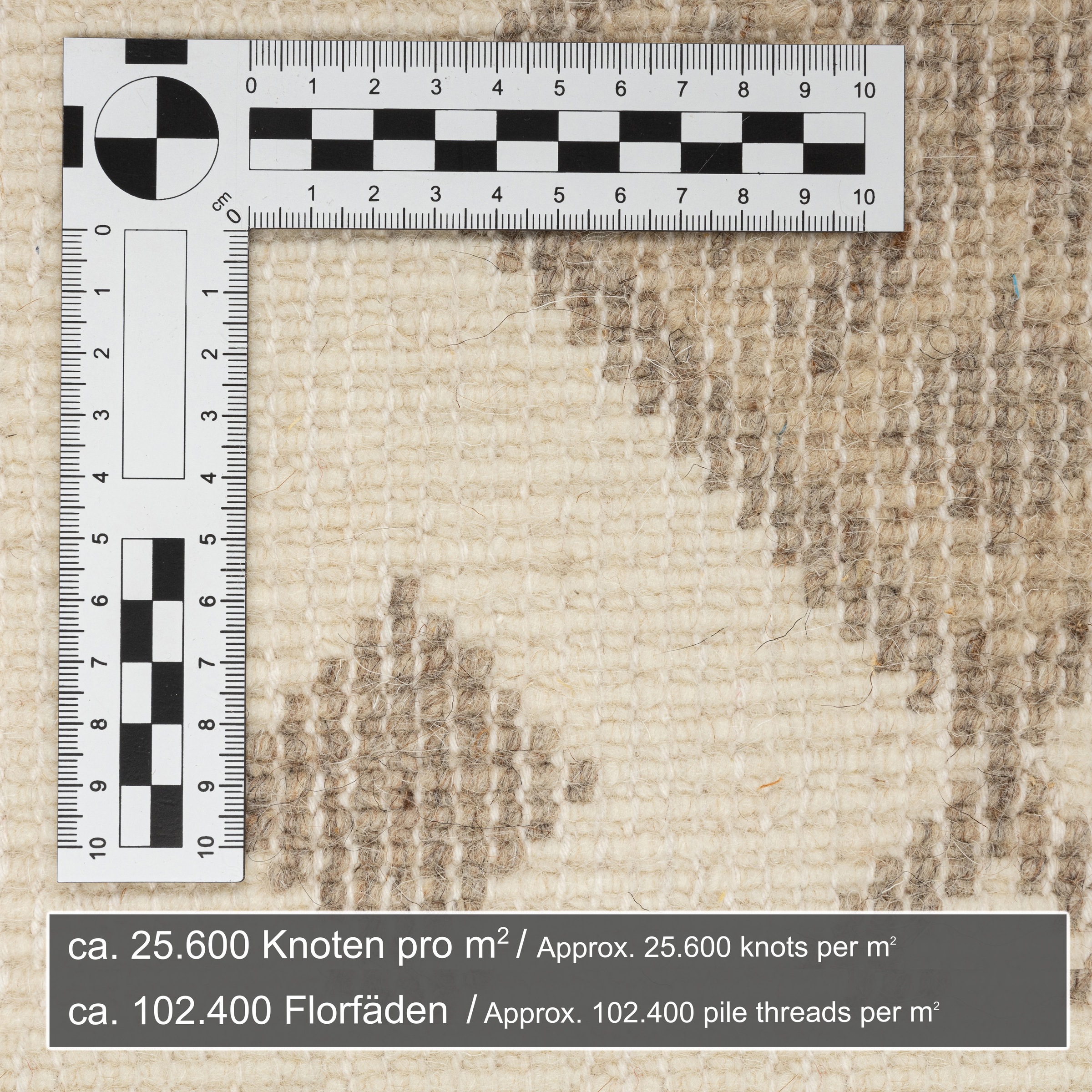 THEKO Wollteppich »Taza Royal 609« rechteckig 28 mm Höhe echter Berber Teppich aus Marokko, reine Wolle, handgeknüpft