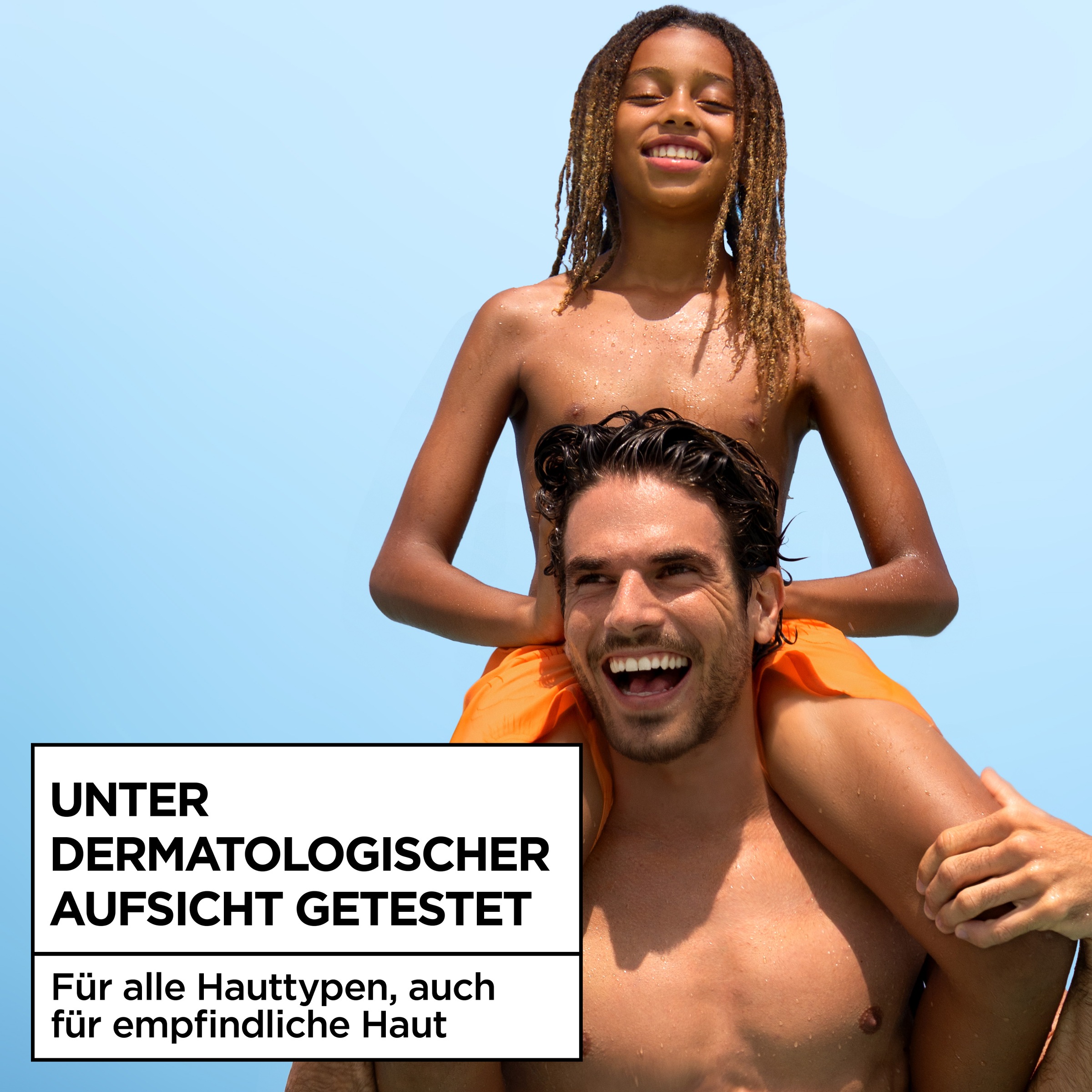 GARNIER Sonnenschutzspray »Garnier Ambre Solaire Sensitive Expert + Hydrating UV Water LSF 50«