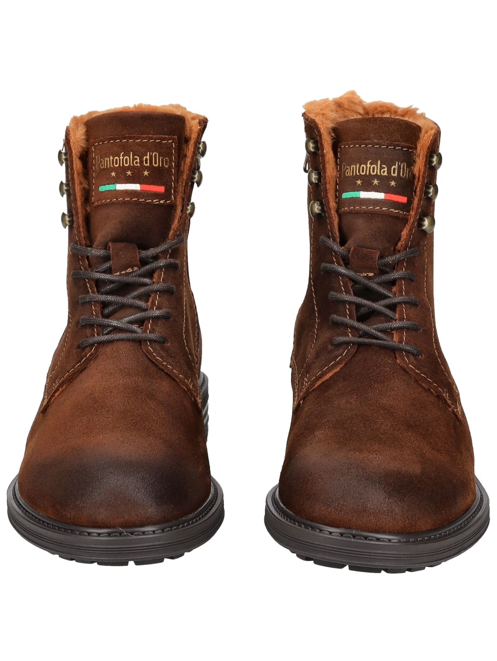 Pantofola d´Oro Schnürstiefelette »Pantofola d'Oro Stiefelette Veloursleder«