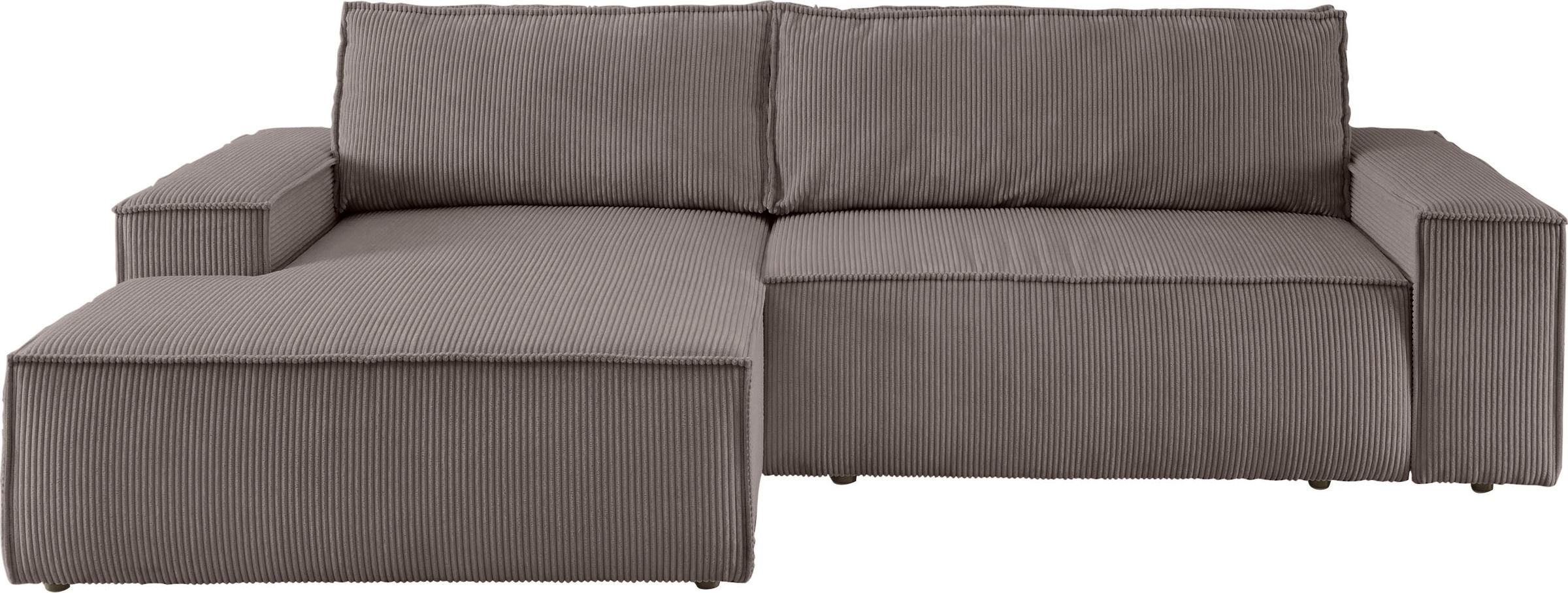 Home affaire Ecksofa »SHERWOOD Schlafsofa 267 cm, L-Form,«, Schlaffunktion günstig online kaufen