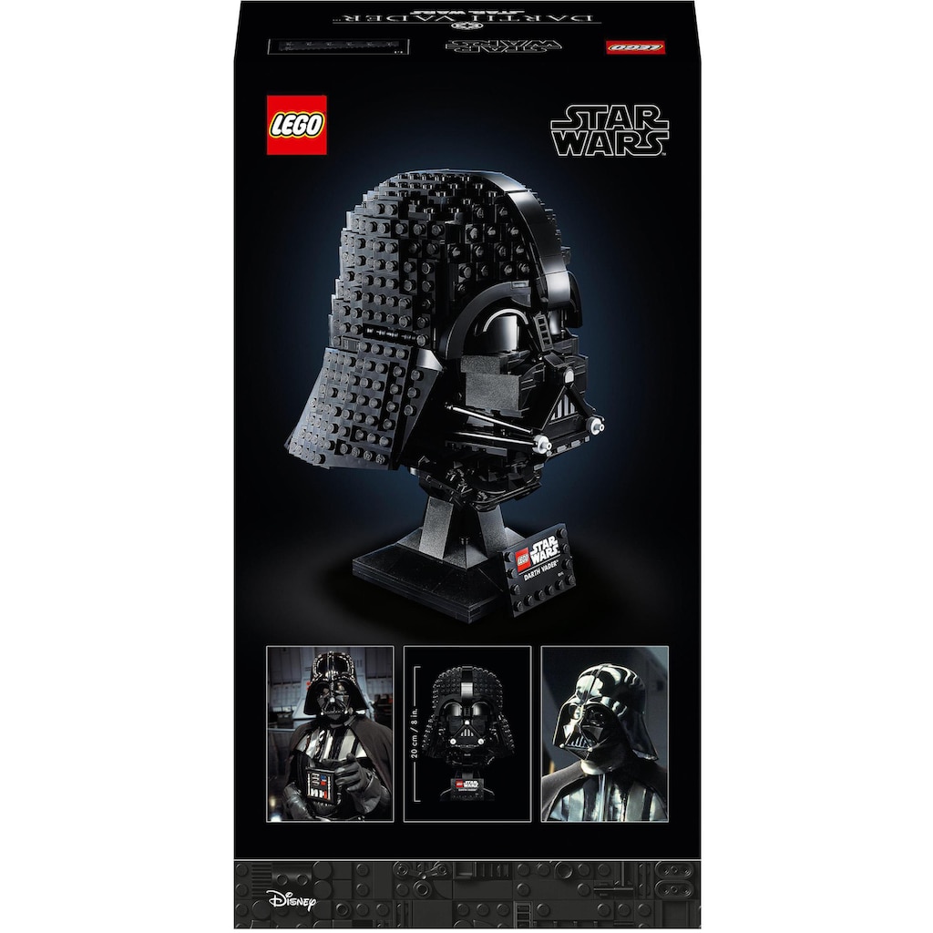 LEGO® Konstruktionsspielsteine »Darth-Vader™ Helm (75304), LEGO® Star Wars™«, (834 St.)