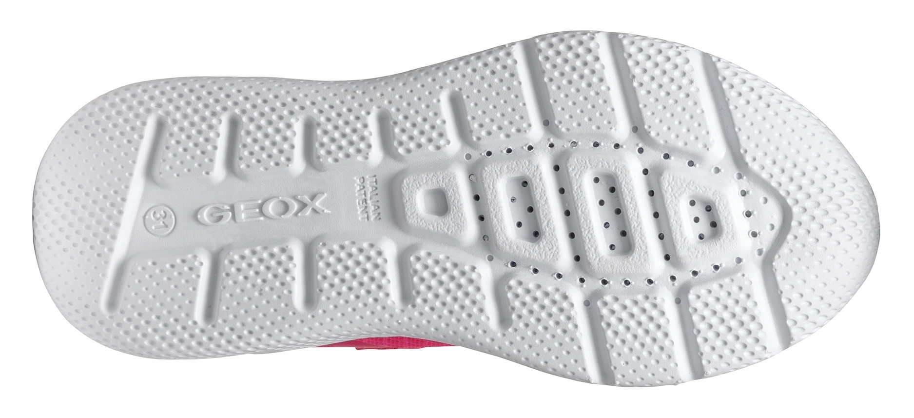 Geox Sneaker »J SPRINTYE GIRL«, Freizeitschuh, Schlupfschuh mit Klettverschluss