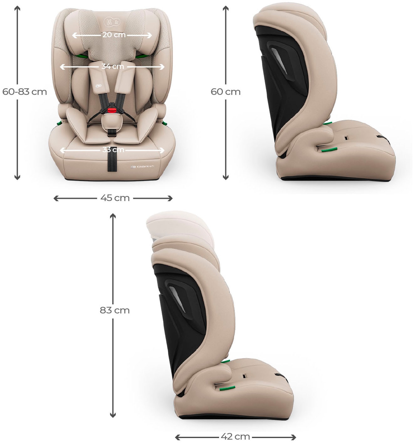 Kinderkraft Autokindersitz »COMFORT UP 2 PLUS«