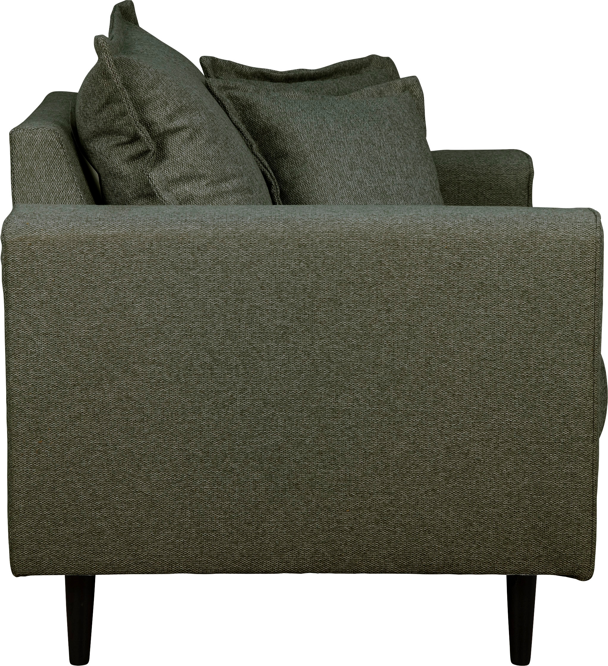 Home affaire Sessel »VEYRAS Loungesessel, Maße B/T/H: 95/84/76 cm«, mit Wellenunterfederung, incl. Kissen