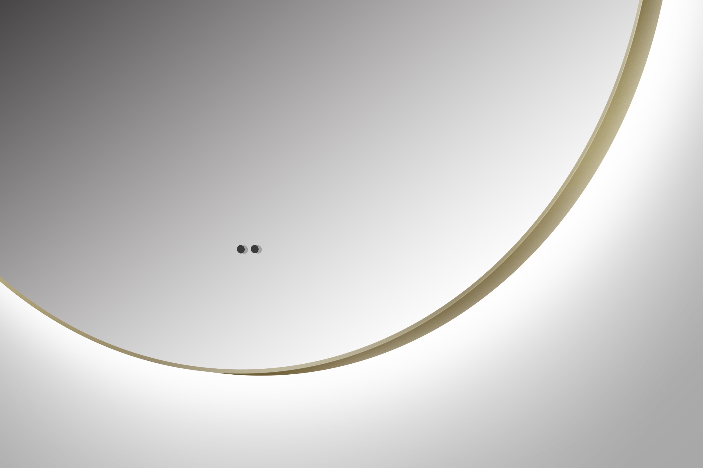 Talos Spiegel »TALOS VERONA«, Hand Wave Sensor, Shine in matt, Ø50 cm