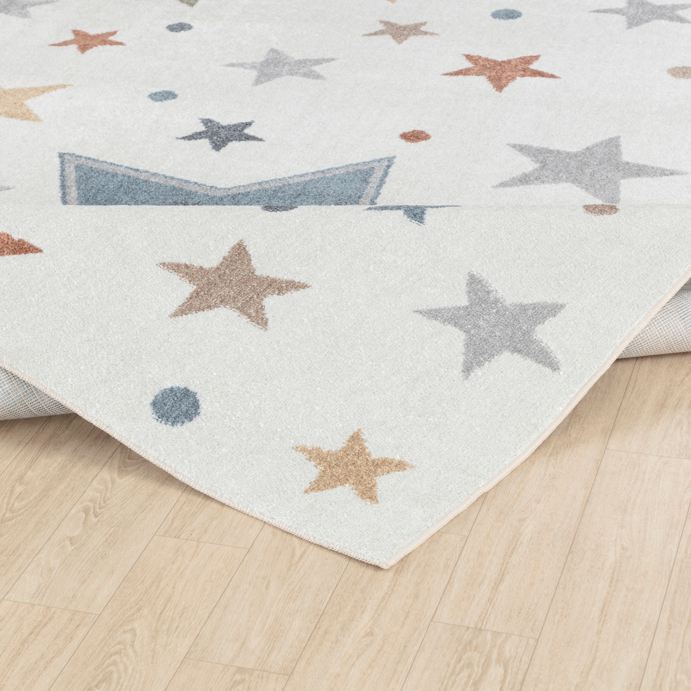 Livabliss Kinderteppich »BEED«, rechteckig, 6 mm Höhe, Kids, Sterne