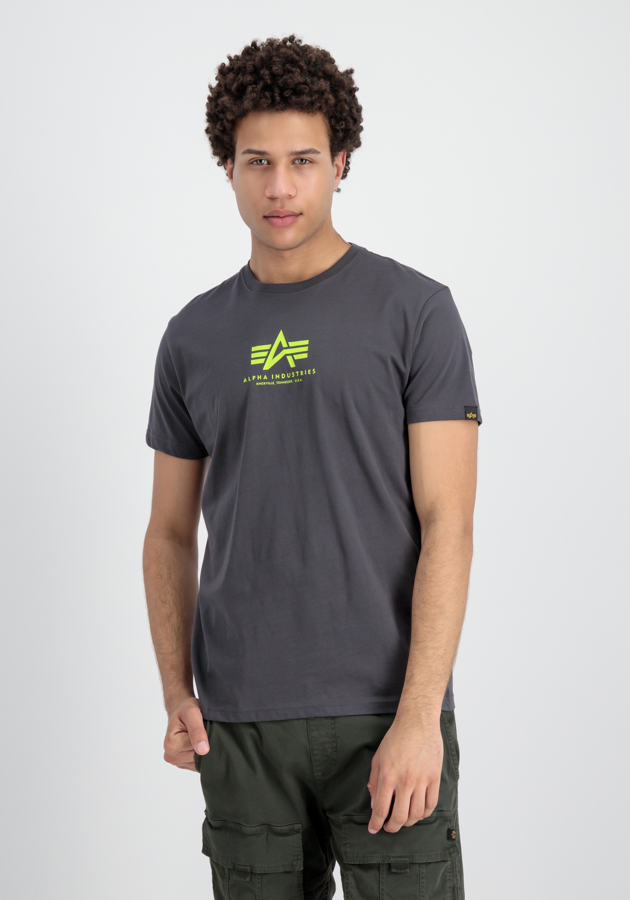 Alpha Industries T-Shirt »Alpha Industries Men - T-Shirts Basic T Mid Logo«