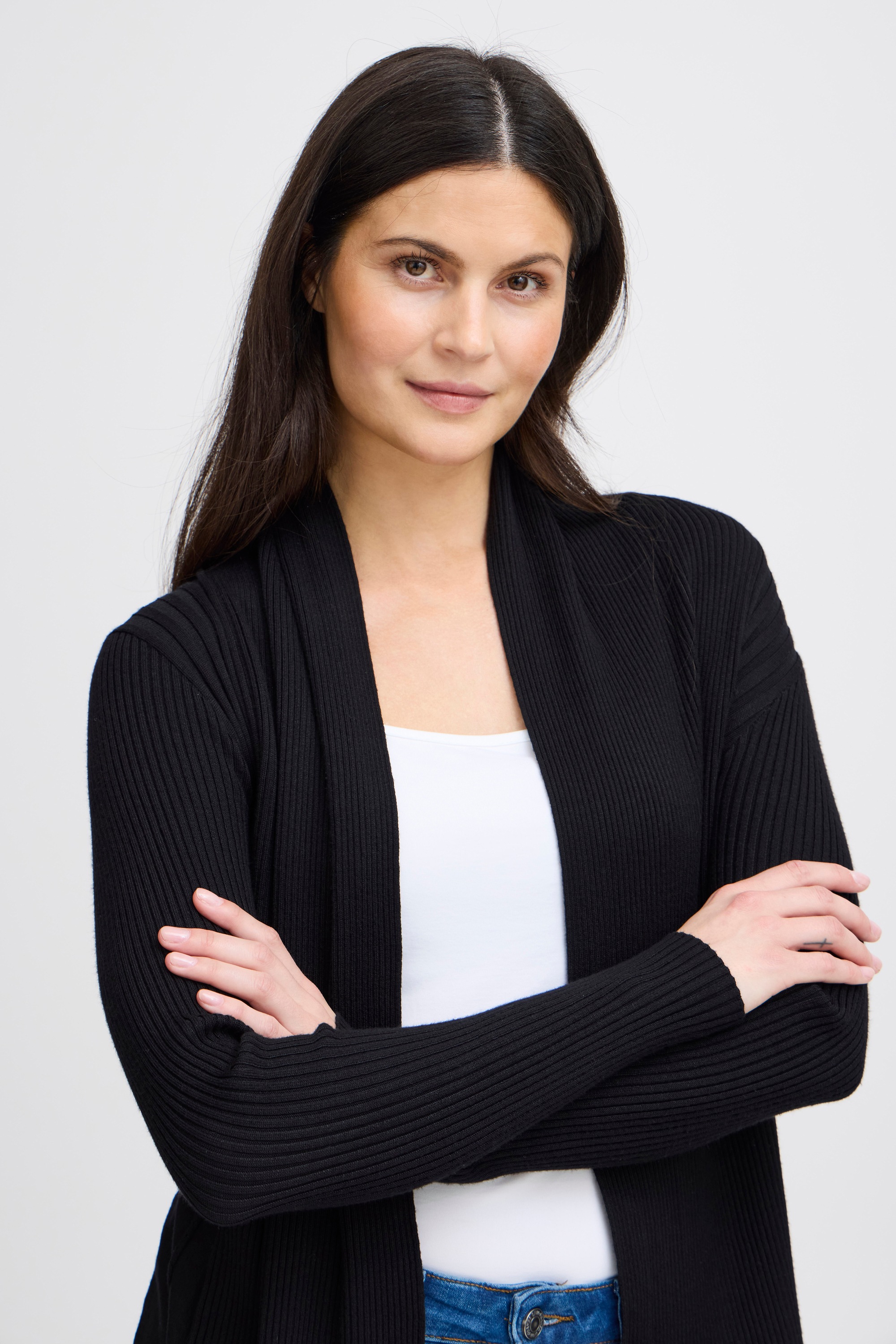 fransa Strickjacke »Strickjacke FRZubasic«
