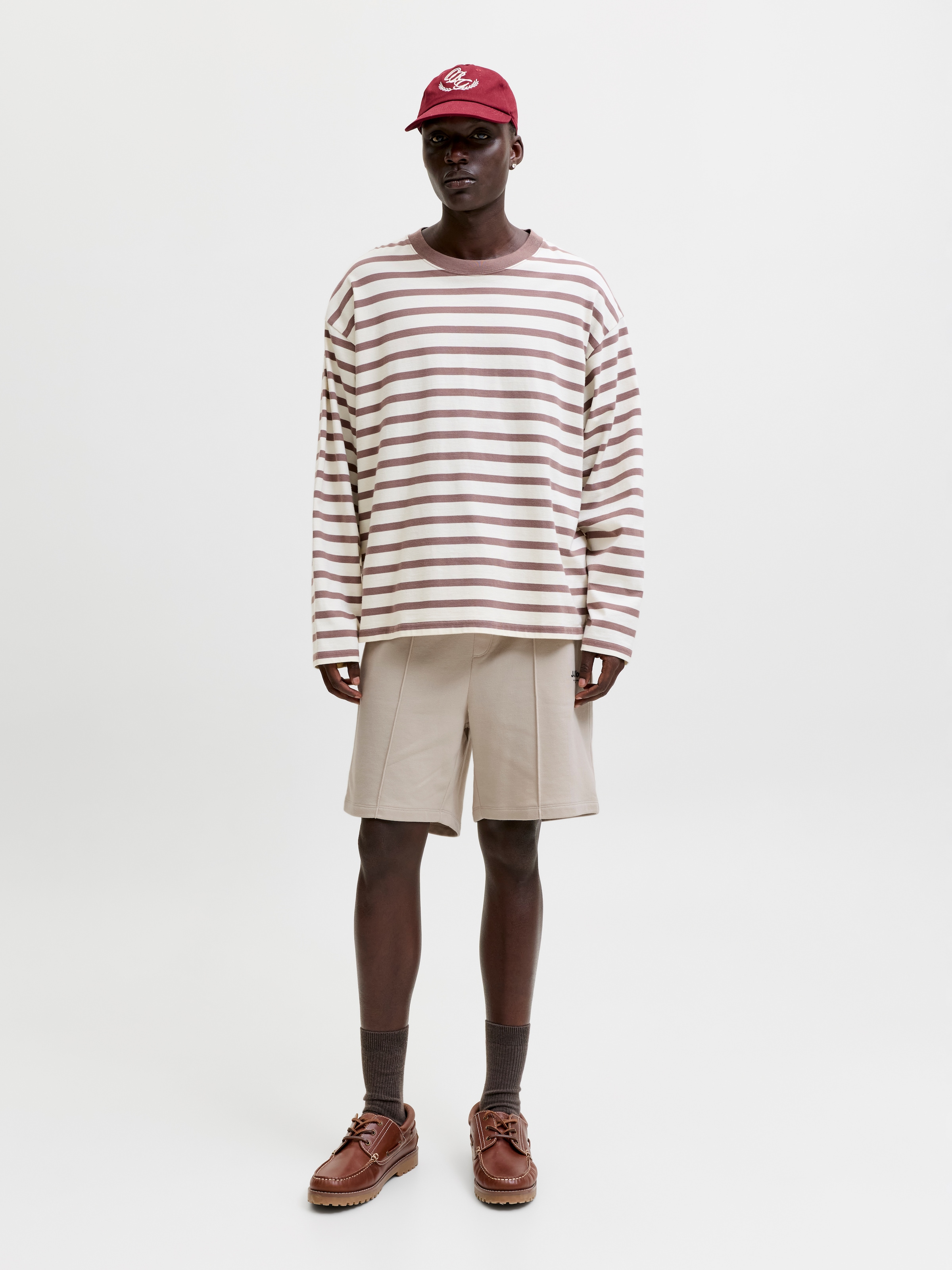 Jack & Jones Sweatshorts »JPSTKANE SOHO SWEAT SHORTS MID SN«  Baumwollmischung, loose fit