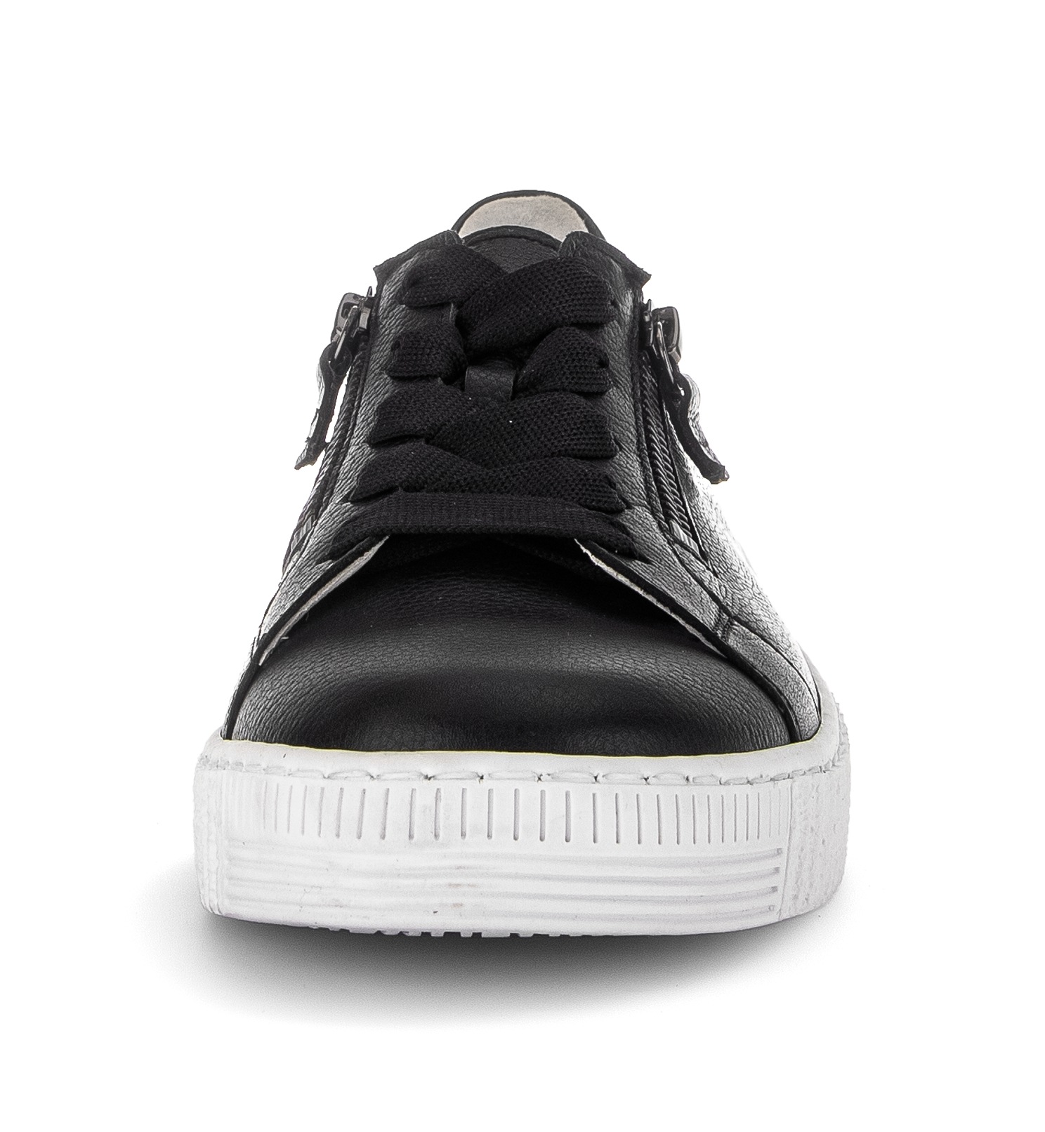 Gabor Plateausneaker, Freizeitschuh, Halbschuh, Schnürschuh mit zwei Reißverschlüssen
