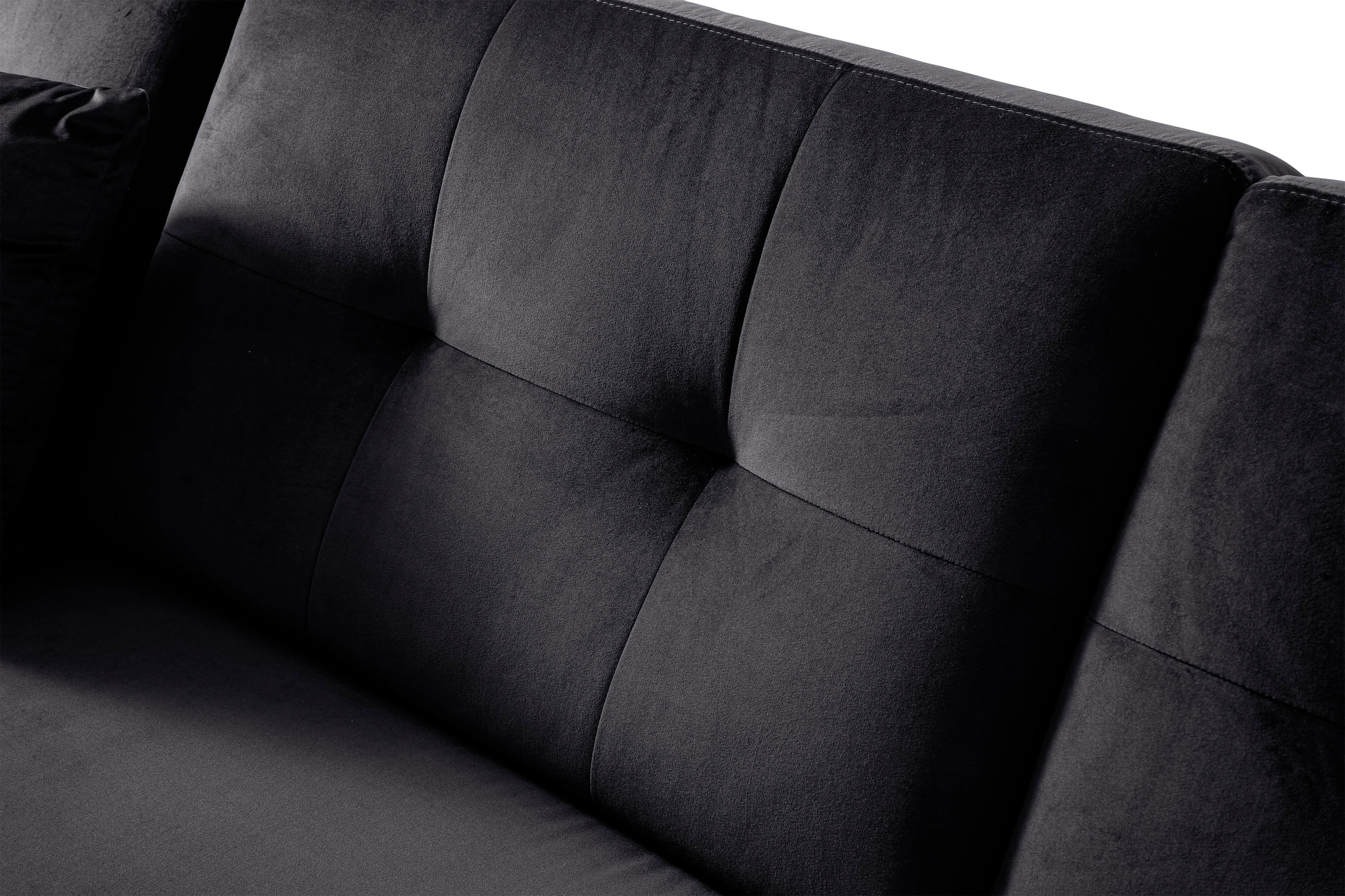 Trends by HG Polsterecke »Barcelona L-Form« mit Metallfuss, frei im Raum stellbar