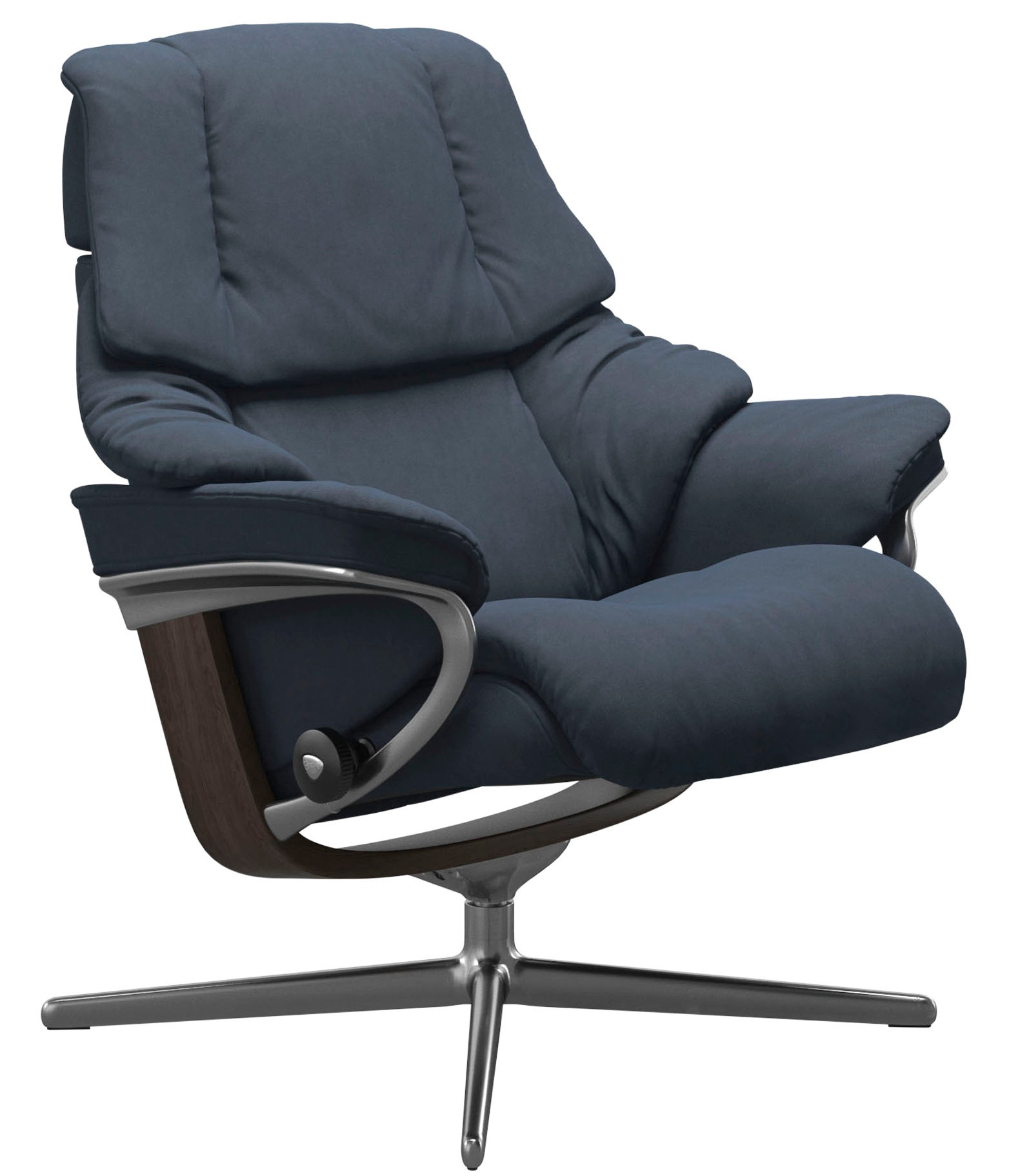 Stressless® Relaxsessel »Reno«, mit Cross Base, Größe S, M & L, Holzakzent Wenge