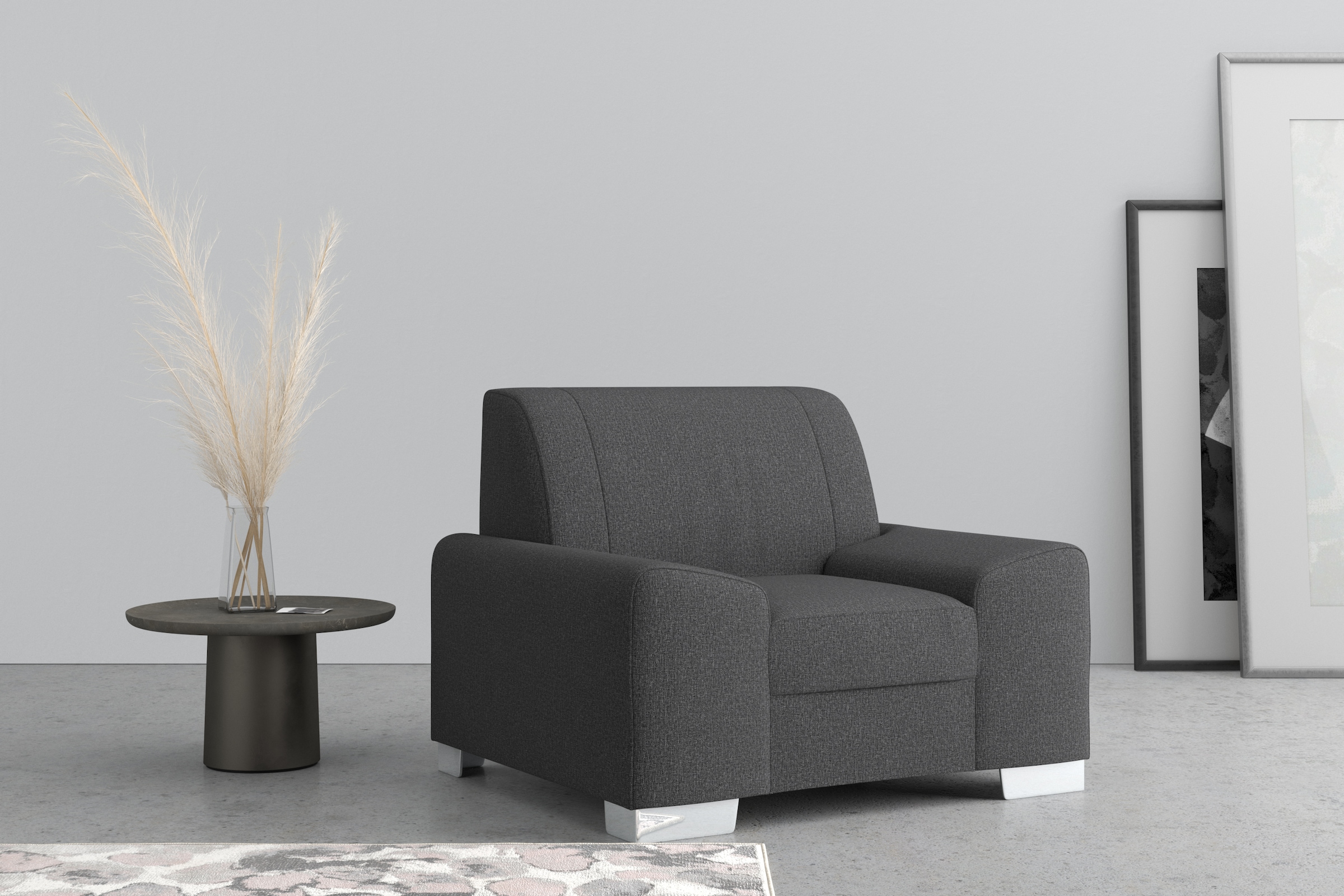DOMO collection Sessel »Anzio«, wahlweise mit Federkern