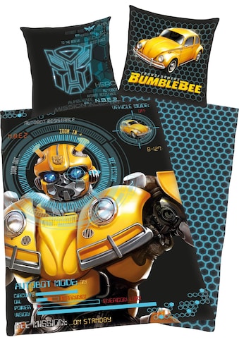 Transformers Kinderbettwäsche »Bumblebee«, (2 tlg.), mit coolem Motiv kaufen