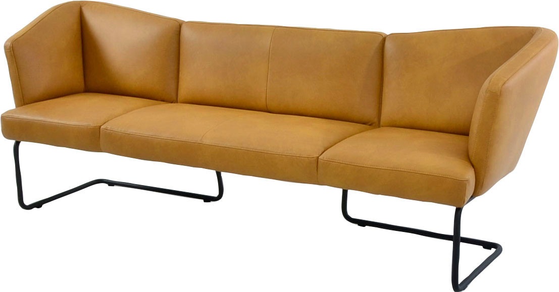 K+W Komfort & Wohnen Polsterbank "Mikkado Tube" in abgerundeter Form, Rundr günstig online kaufen