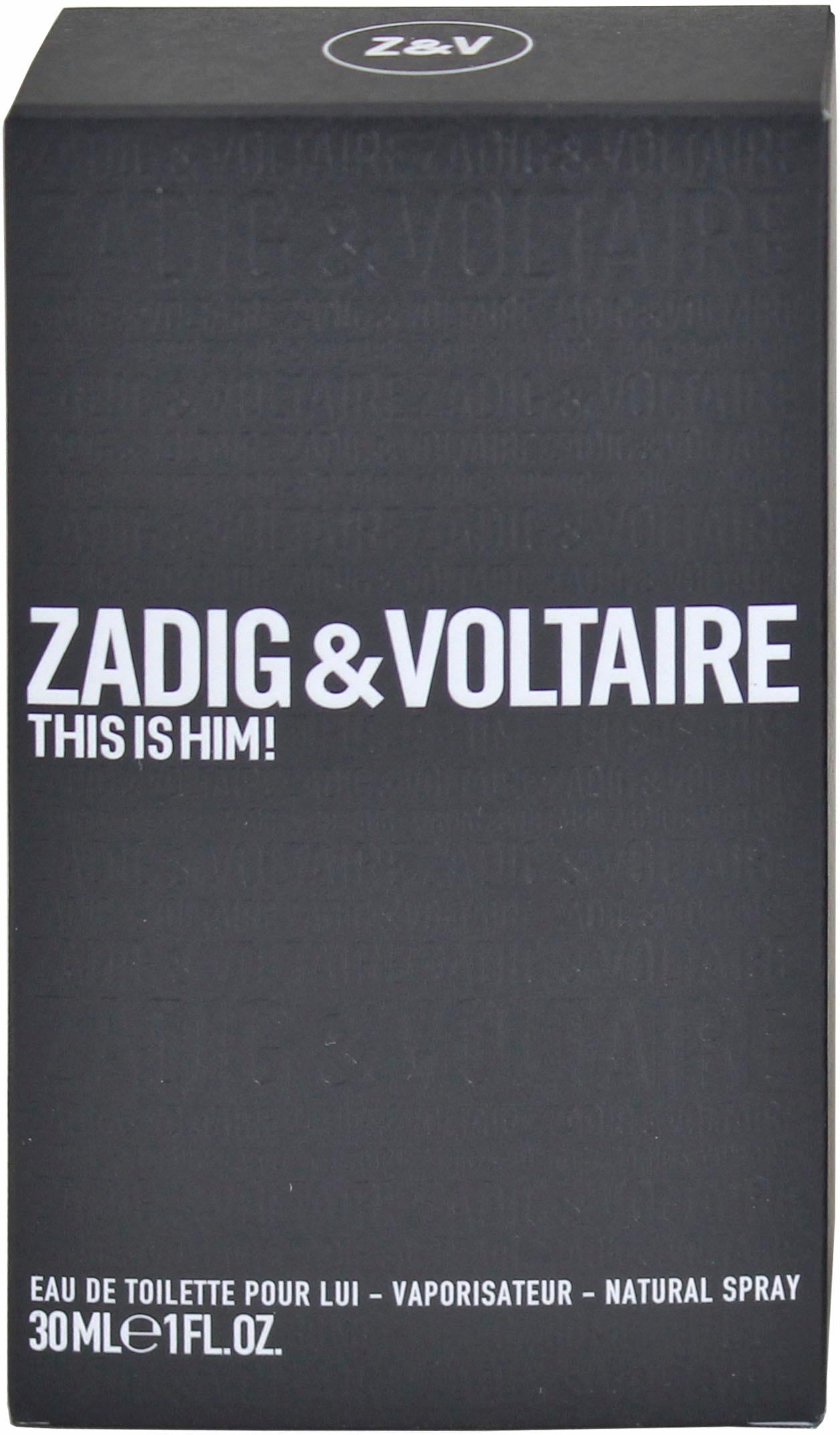 ZADIG & VOLTAIRE Eau de Toilette »This is Him!«, mit verführerischer Kopfnote