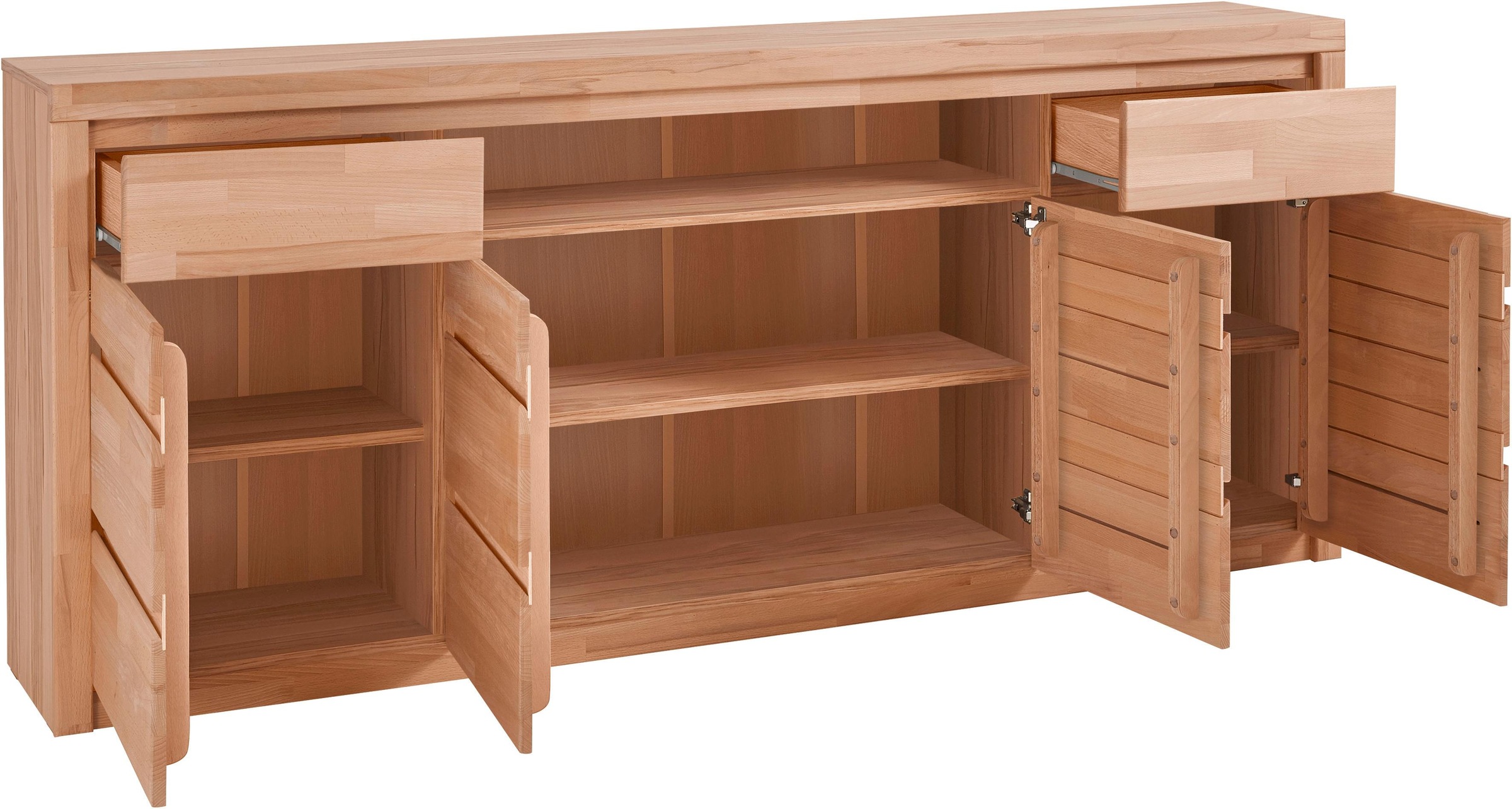 Home affaire Kommode "Silkeborg", Breite 200 cm günstig online kaufen