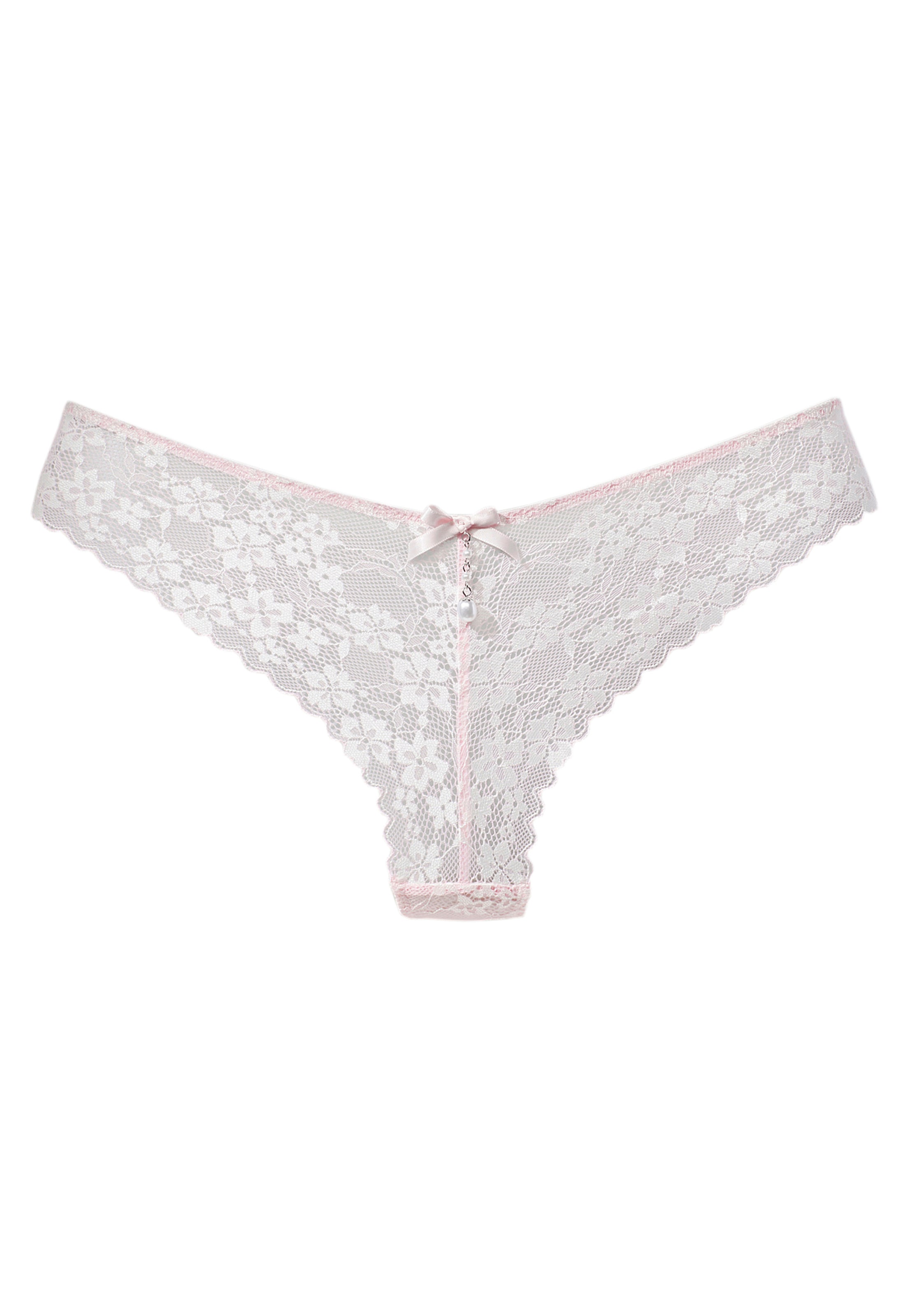 LASCANA String, rundherum aus floraler Spitze, Dessous