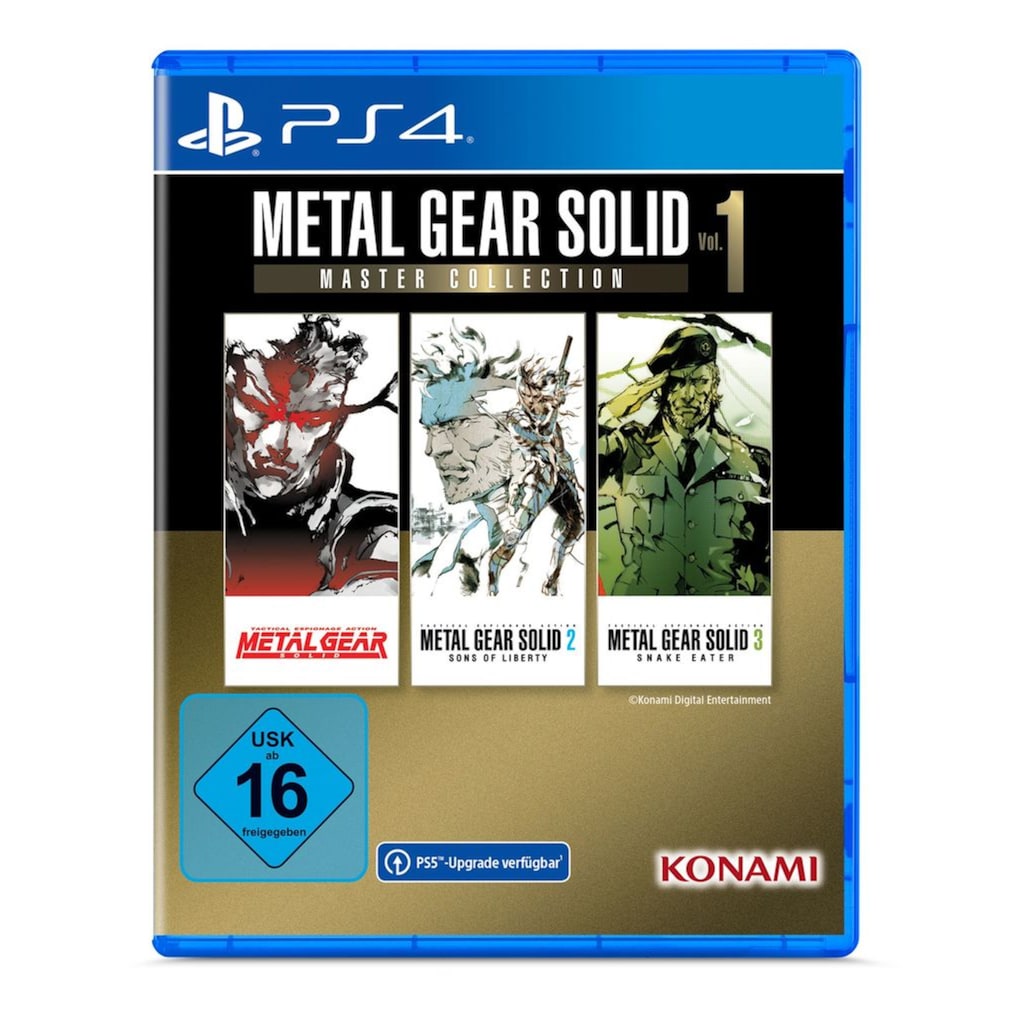 Konami Spielesoftware »Metal Gear Solid Master Collection Vol. 1«, PlayStation 4