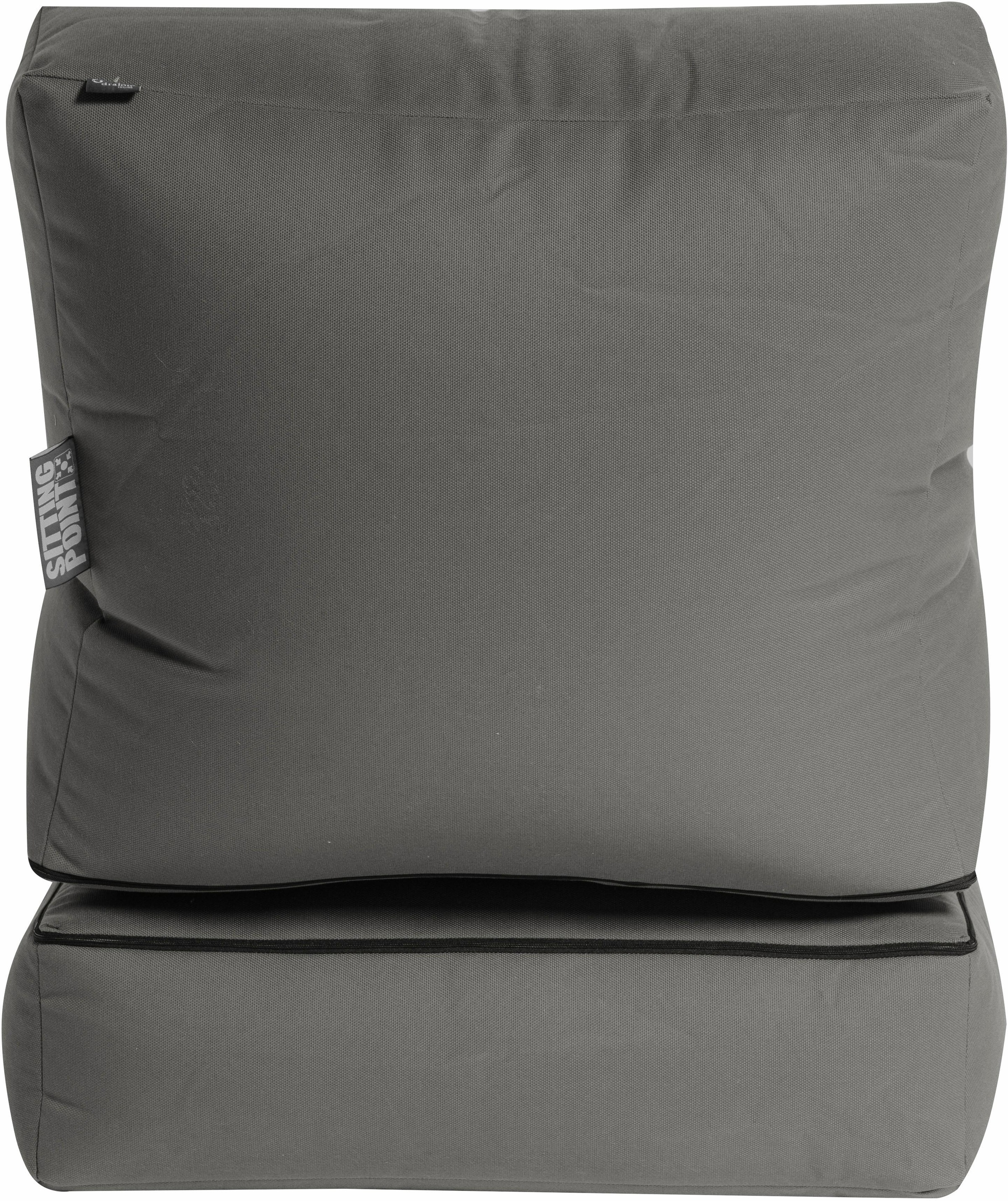 Sitting Point Sitzsack »Sitzsack und Sitzliege Twist OUTSIDE«, outdoorfähig