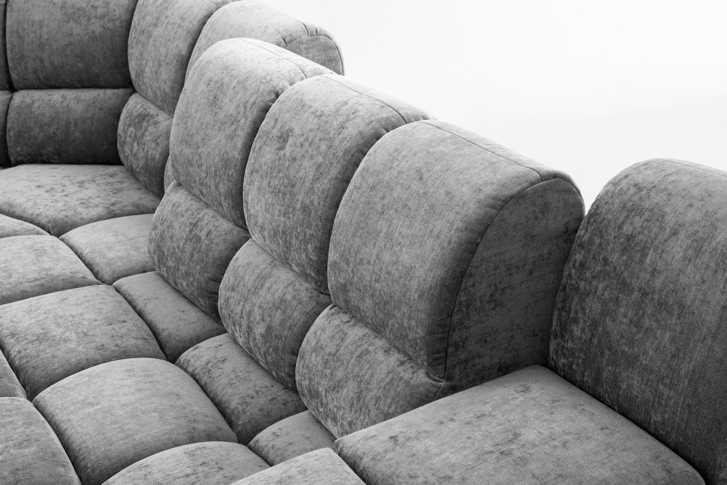 designwerk Ecksofa »Cielo L-Form, Design und aufwendige Detailverarbeitung« mit Sitztiefenverstellung