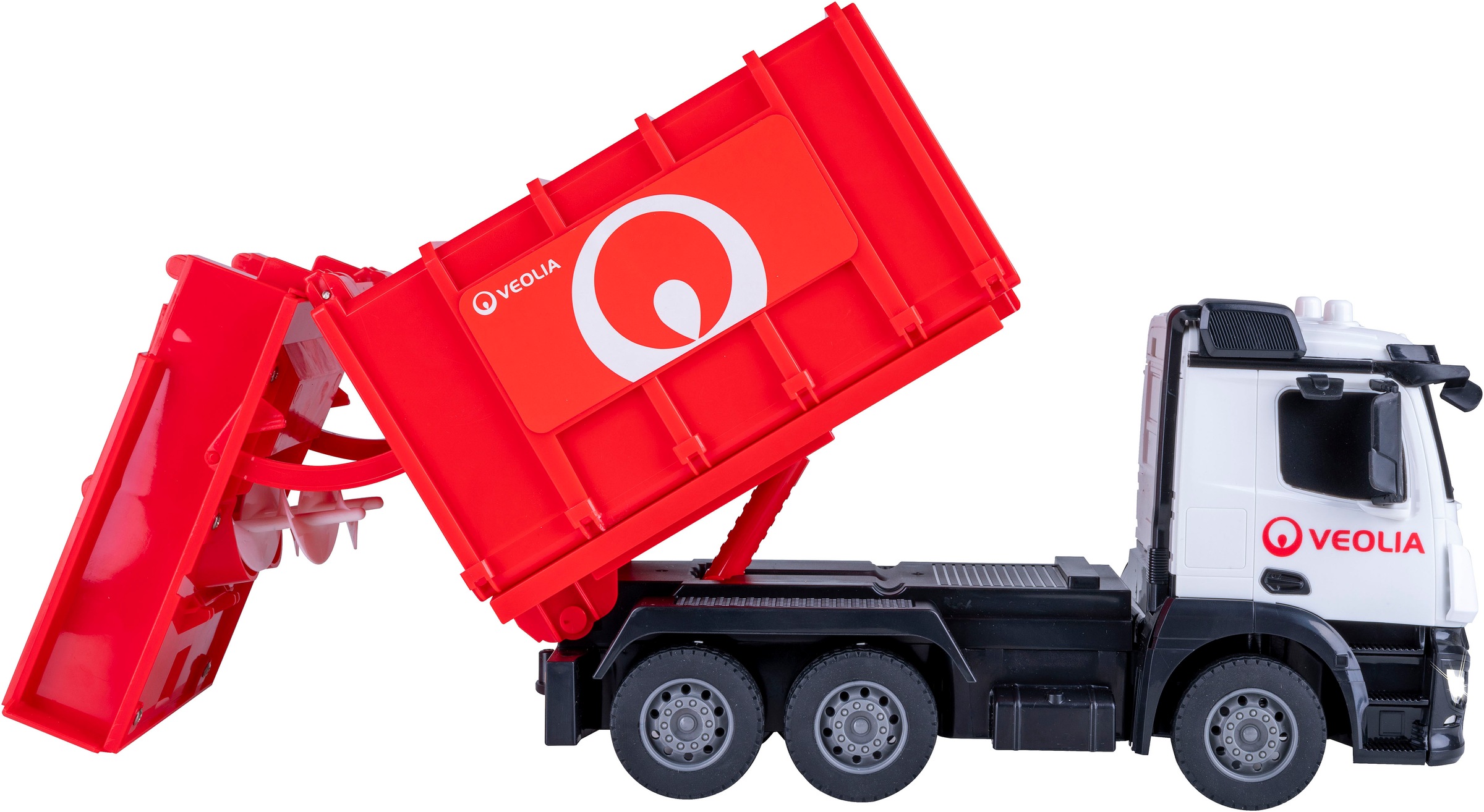 Jamara RC-LKW »Müllwagen Mercedes-Benz Antos 2,4GHz«, LED-Licht vorne; Maßstab 1:26
