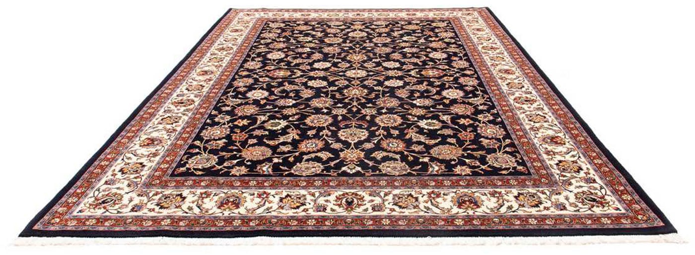 morgenland Wollteppich »Kaschmar Blumenmuster Blu scuro 335 x 246 cm«, rech günstig online kaufen