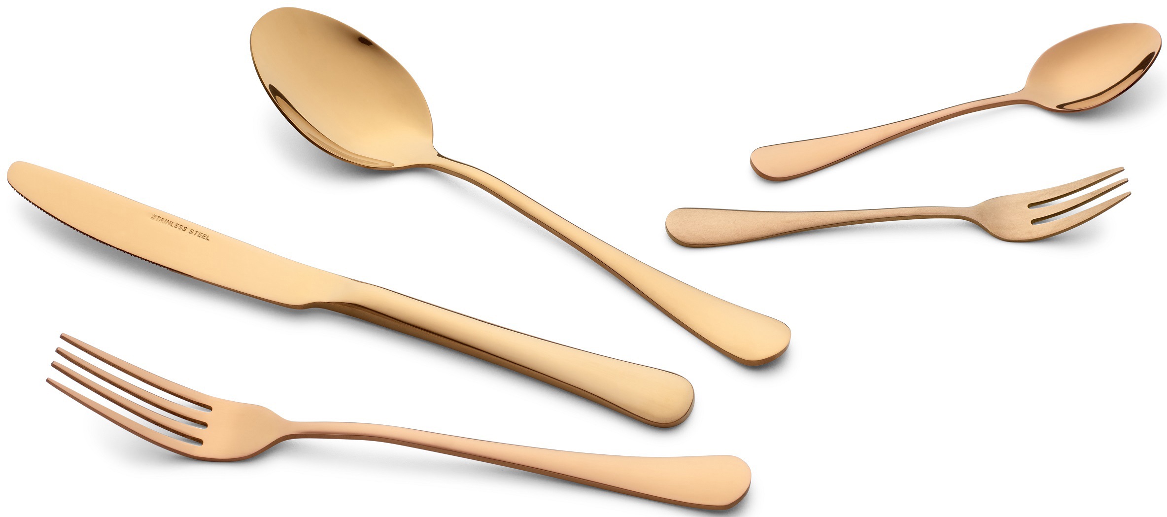 ECHTWERK Besteck-Set »Sorrent«, (Set, 30 tlg.), Tafelbesteck, Stonewashed günstig online kaufen