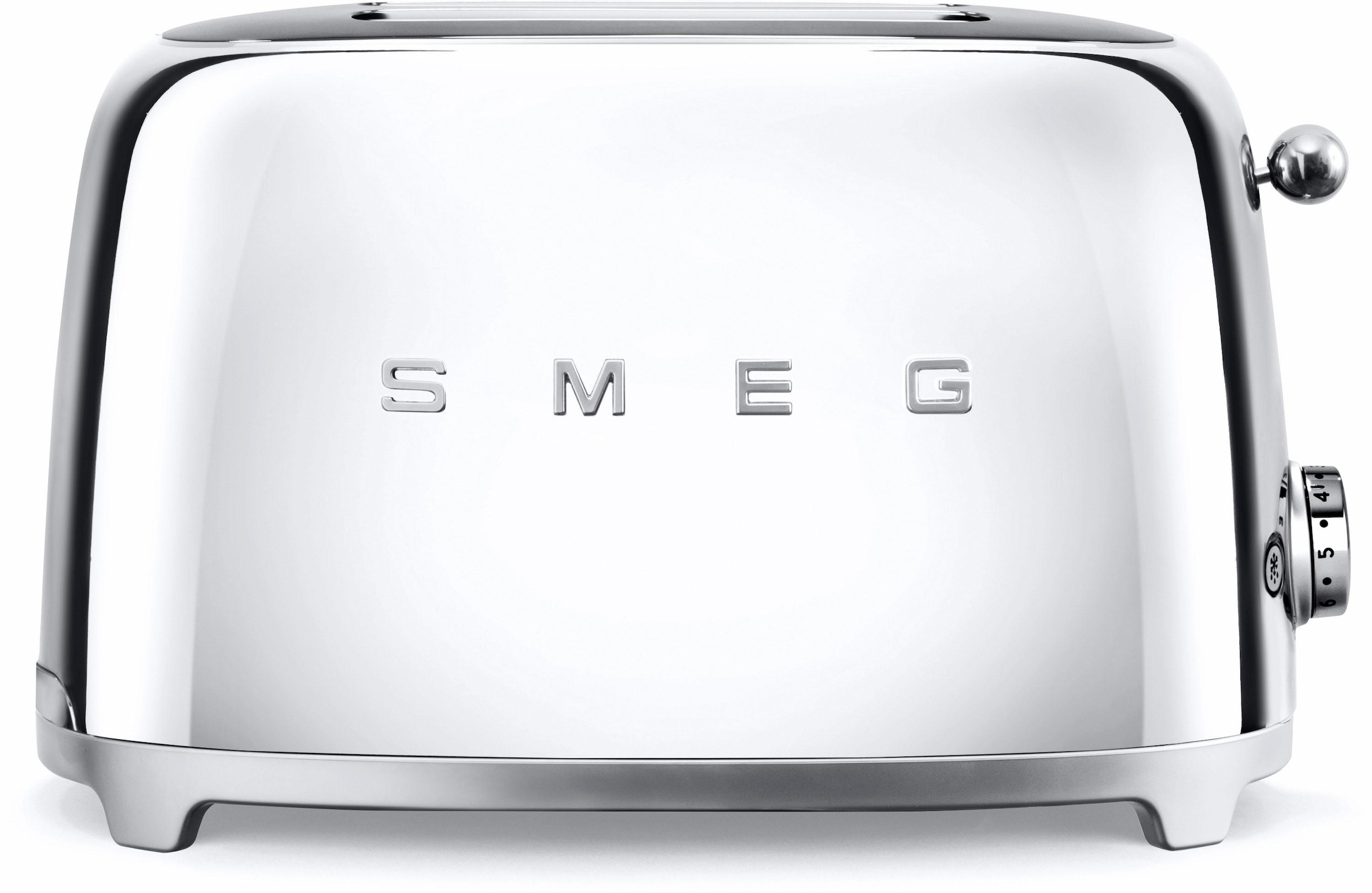 Smeg Toaster »TSF01SSEU«, 2 kurze Schlitze, für 2 Scheiben, 950 W