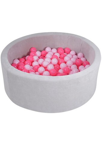 Knorrtoys® Bällebad »Soft, Grey«, mit 300 Bällen soft pink; Made in Europe kaufen