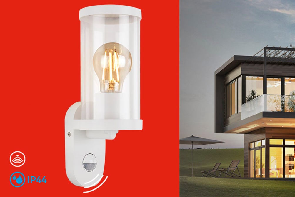 Briloner Leuchten LED Außen-Wandleuchte »KAIRO MOVE« günstig online kaufen