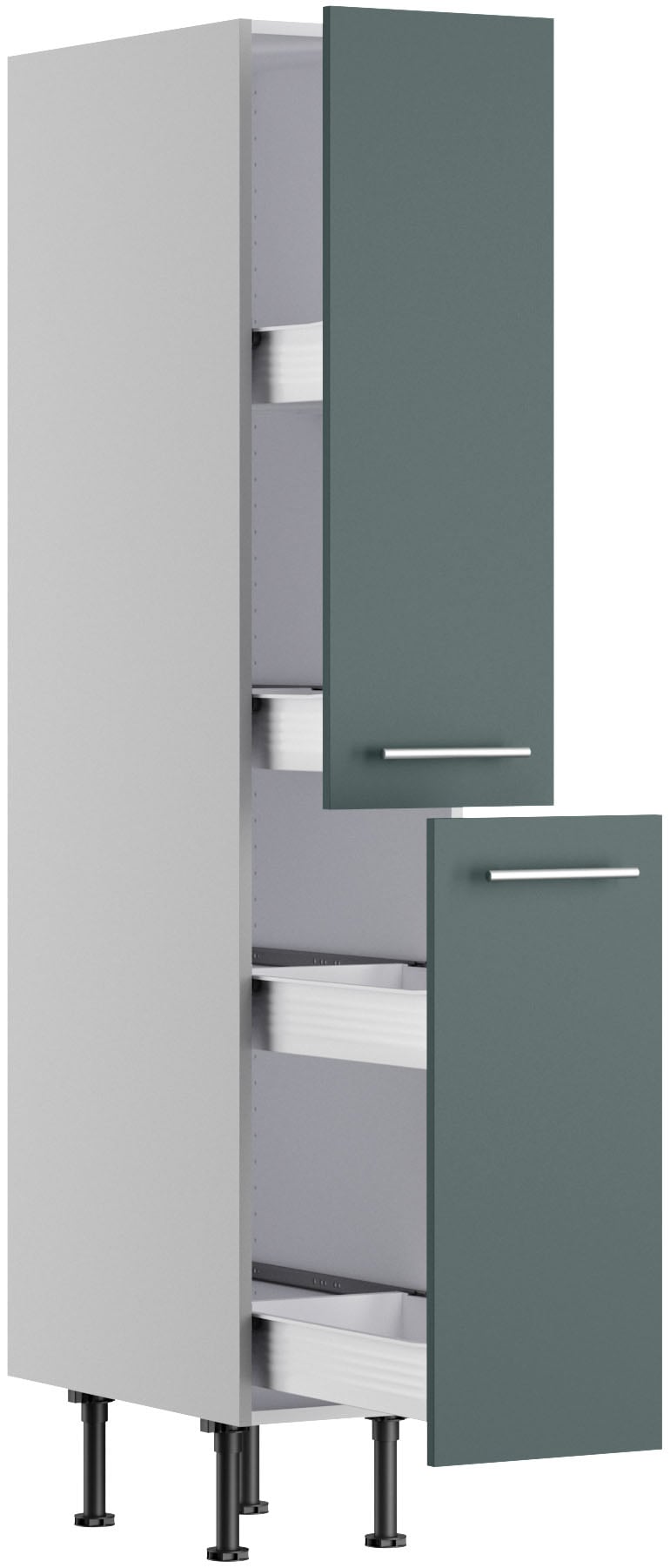 OPTIFIT Apothekerschrank »Bern2«, Breite 30 cm, Höhe 176,6 cm, 2 Auszüge (Höhe 89,2 /70 cm)